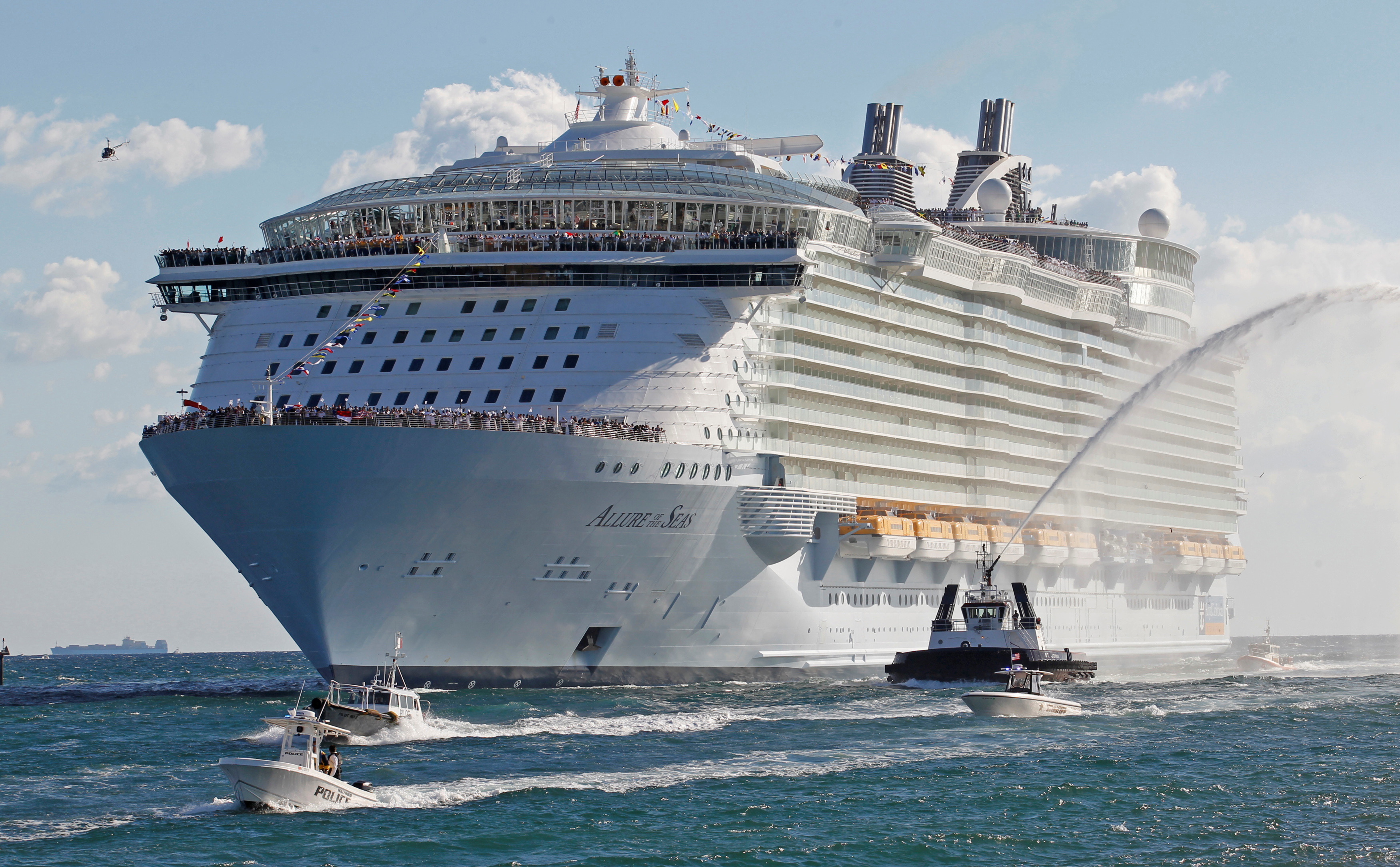 Royal Caribbean International's cruise ship 'Allure of the Seas'