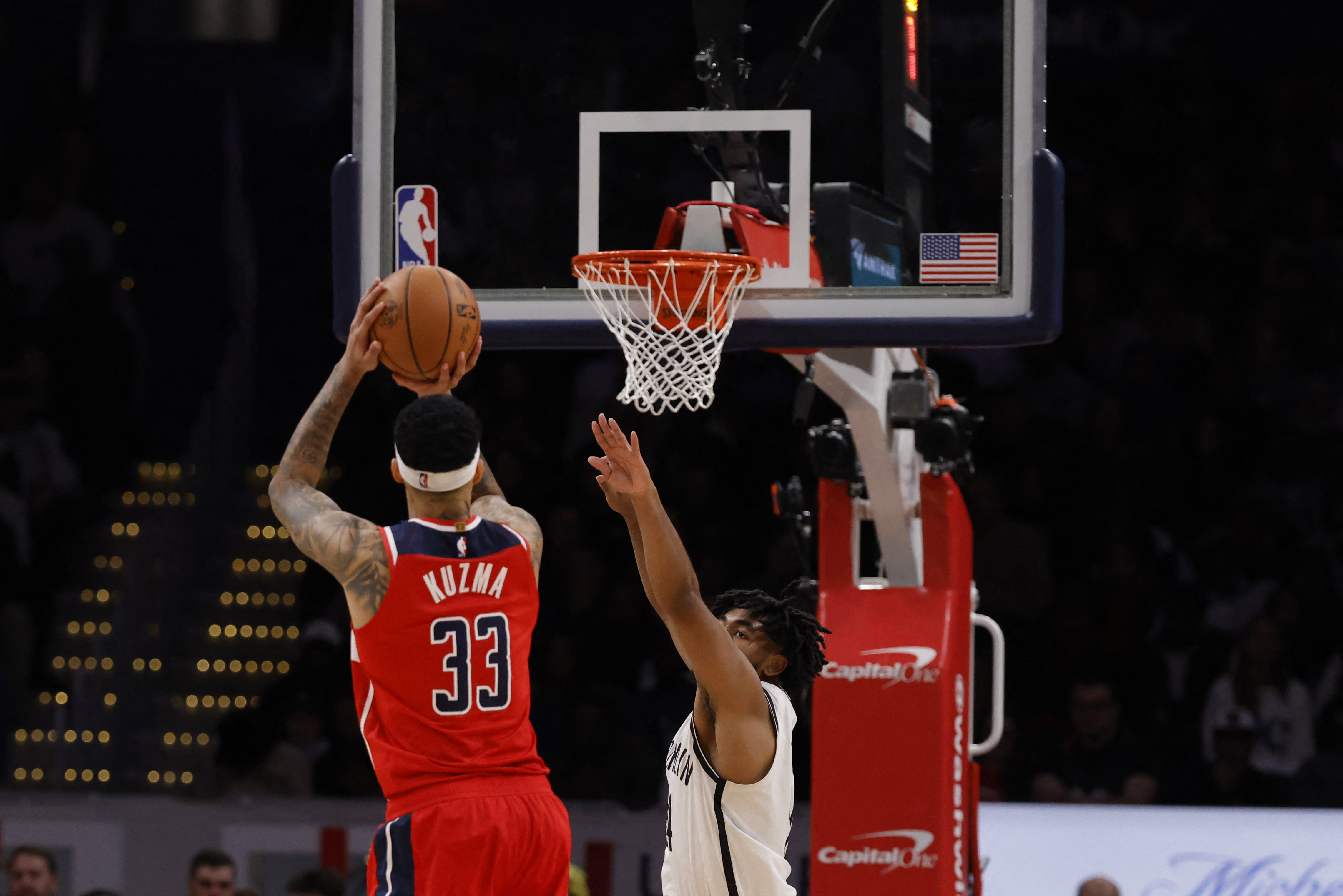 Kyle Kuzma Scores Late, Leads Wizards Past Nets | Reuters