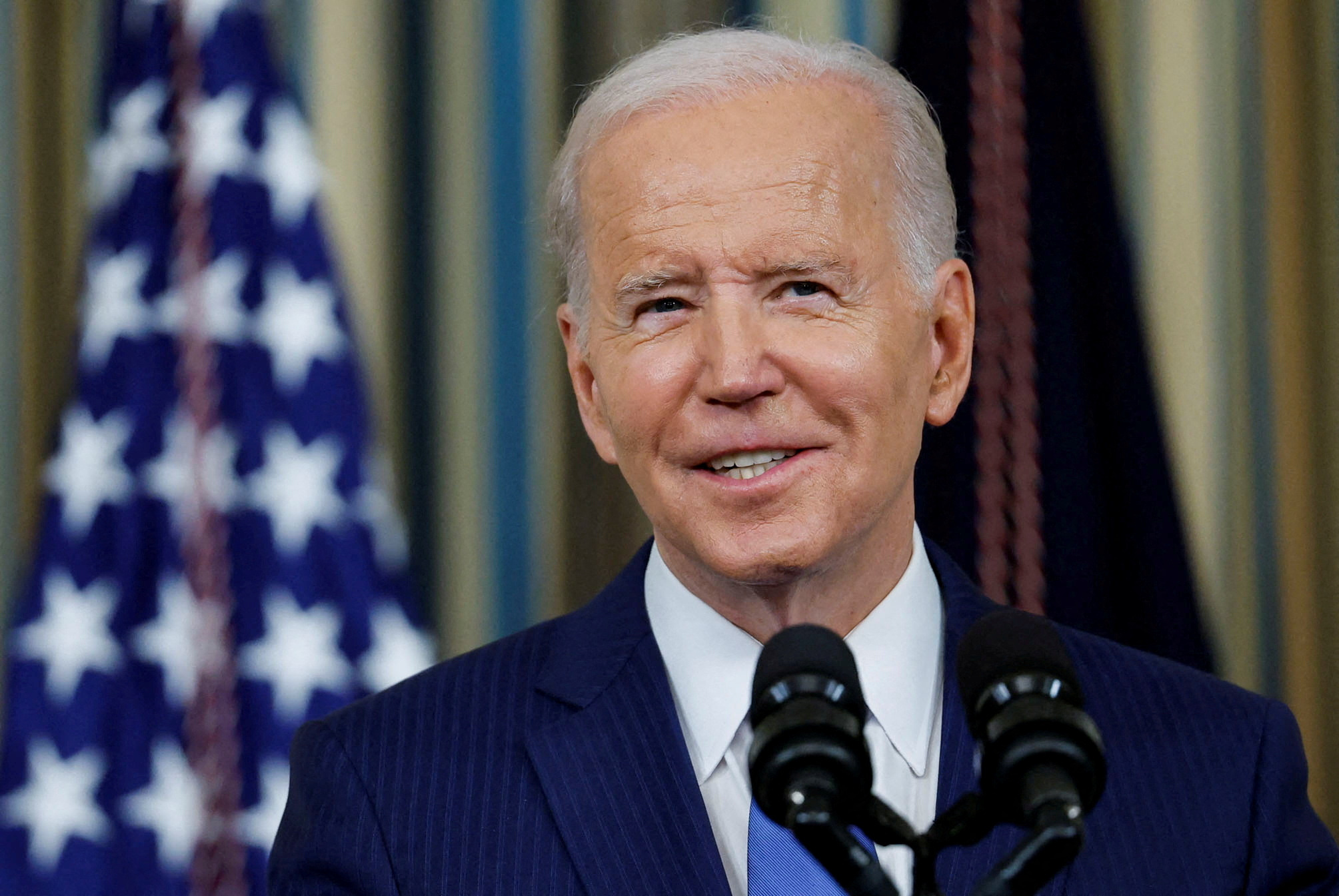 U.S. President Joe Biden holds White House news conference to discuss the 2022 midterm election results in Washington