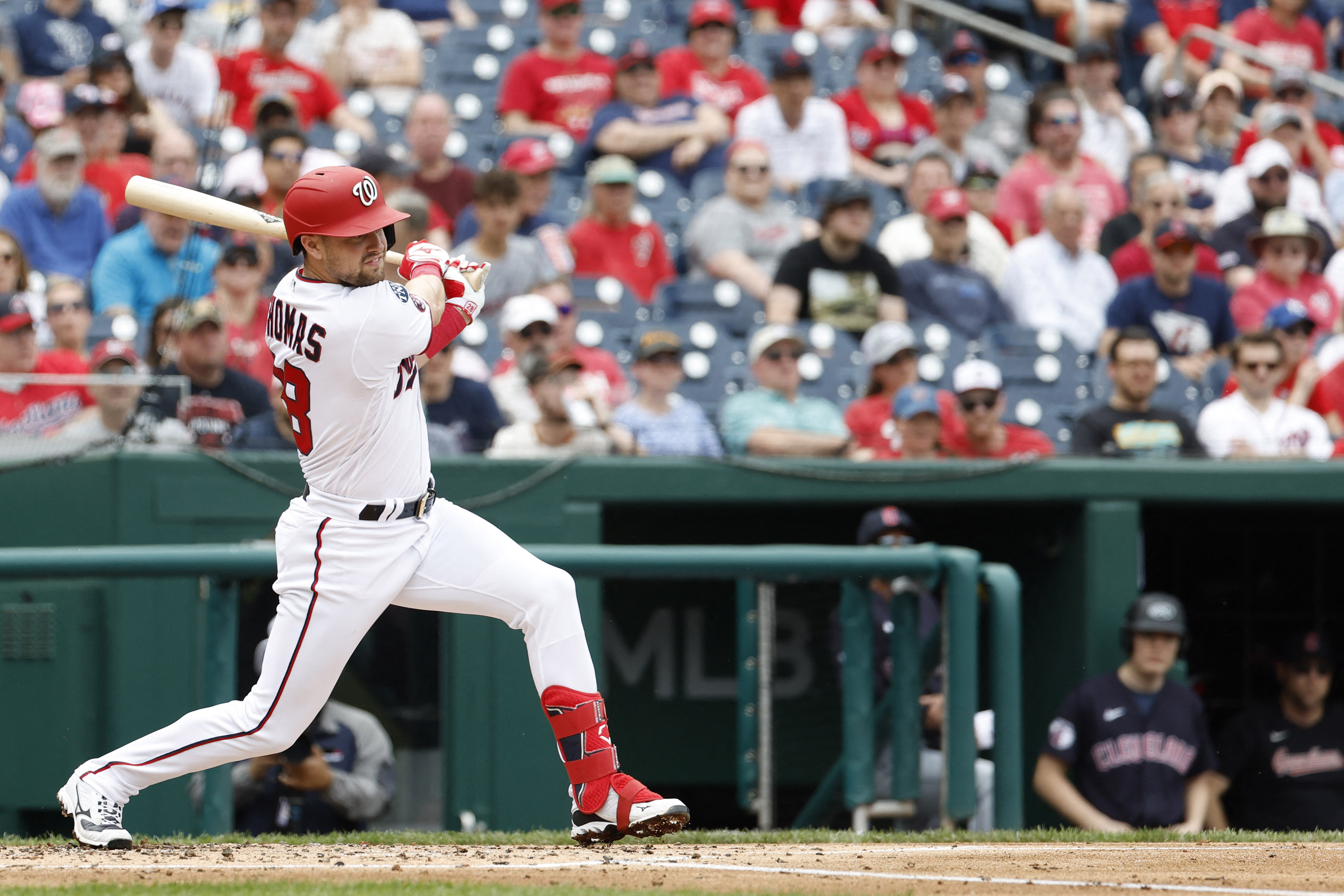 Nationals come from behind to beat Guardians, snap losing streak | Reuters