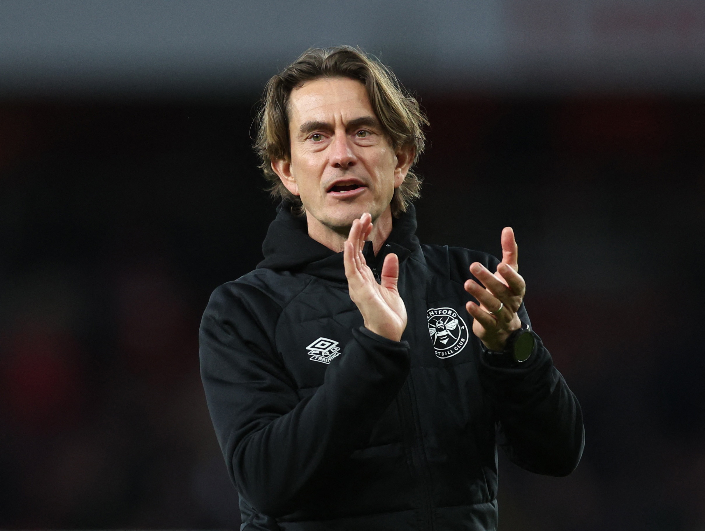 Brentford unbeaten run 'insane', says manager Frank