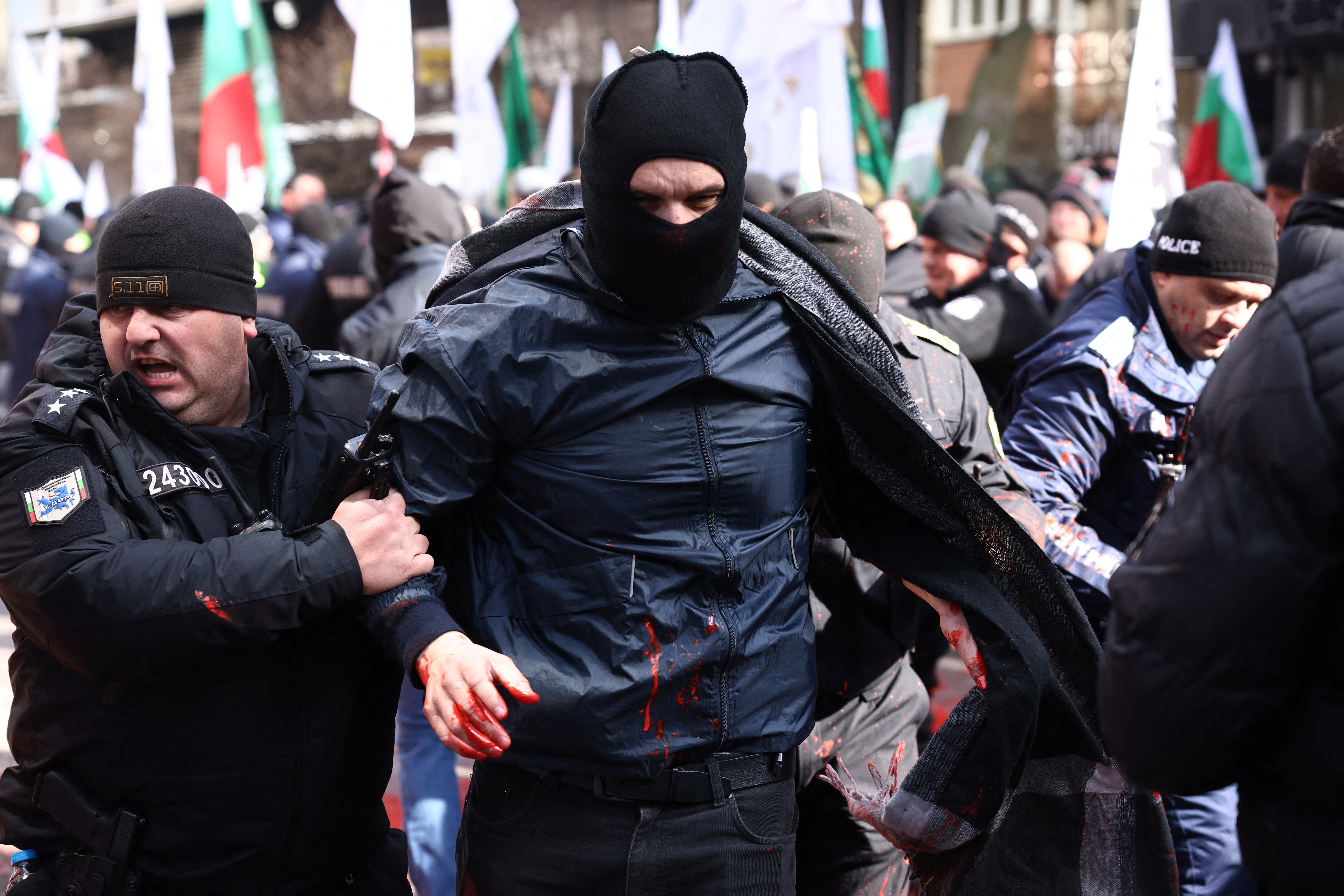 Bulgarian protesters rally against Eurozone membership plans in Sofia