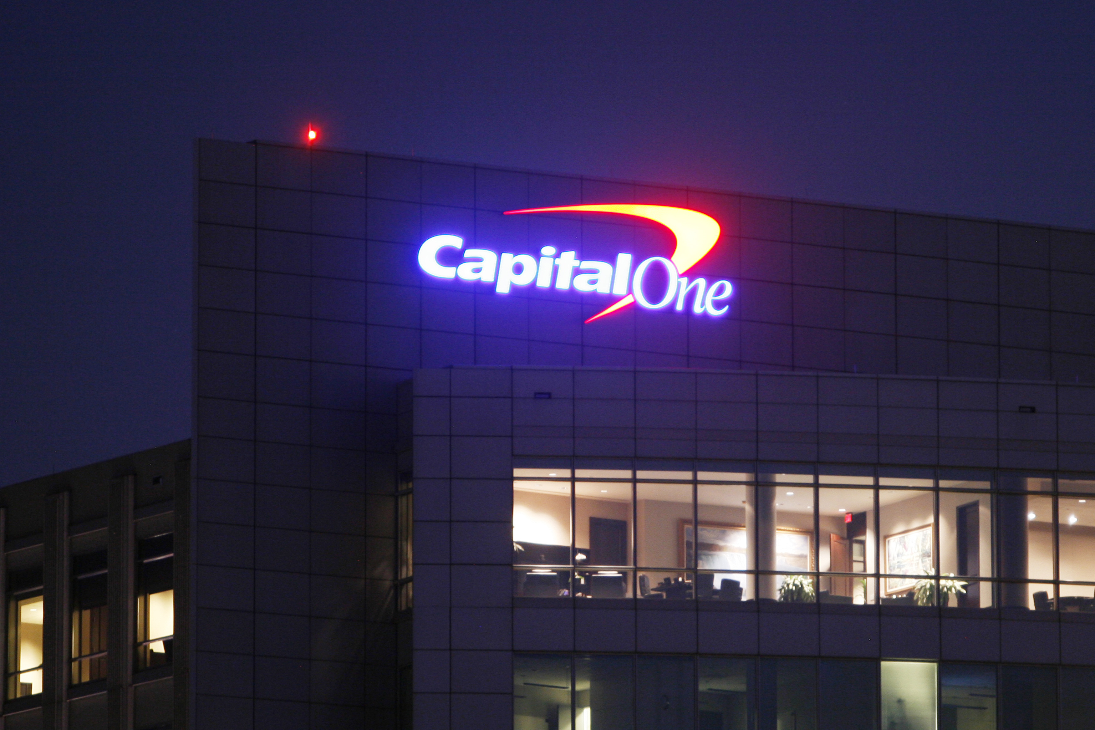 Capital One Financial Corp building in McLean Virginia