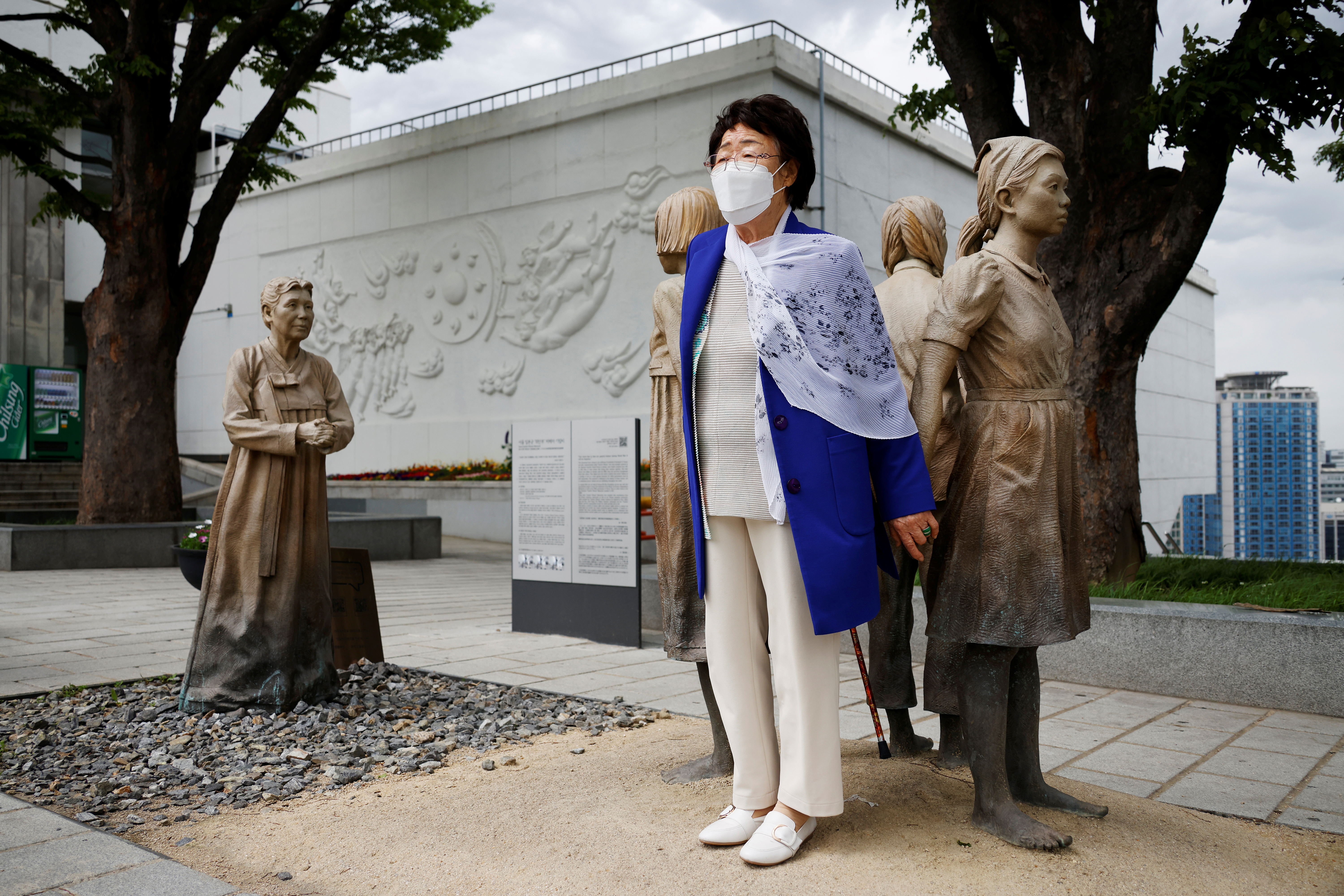 Koriyan Dog Ladies Sex - S.Korea's few surviving 'comfort women' face life's end as political fight  rages on | Reuters