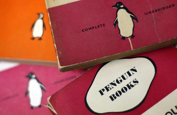File photo of Penguin books in a used bookshop in central London