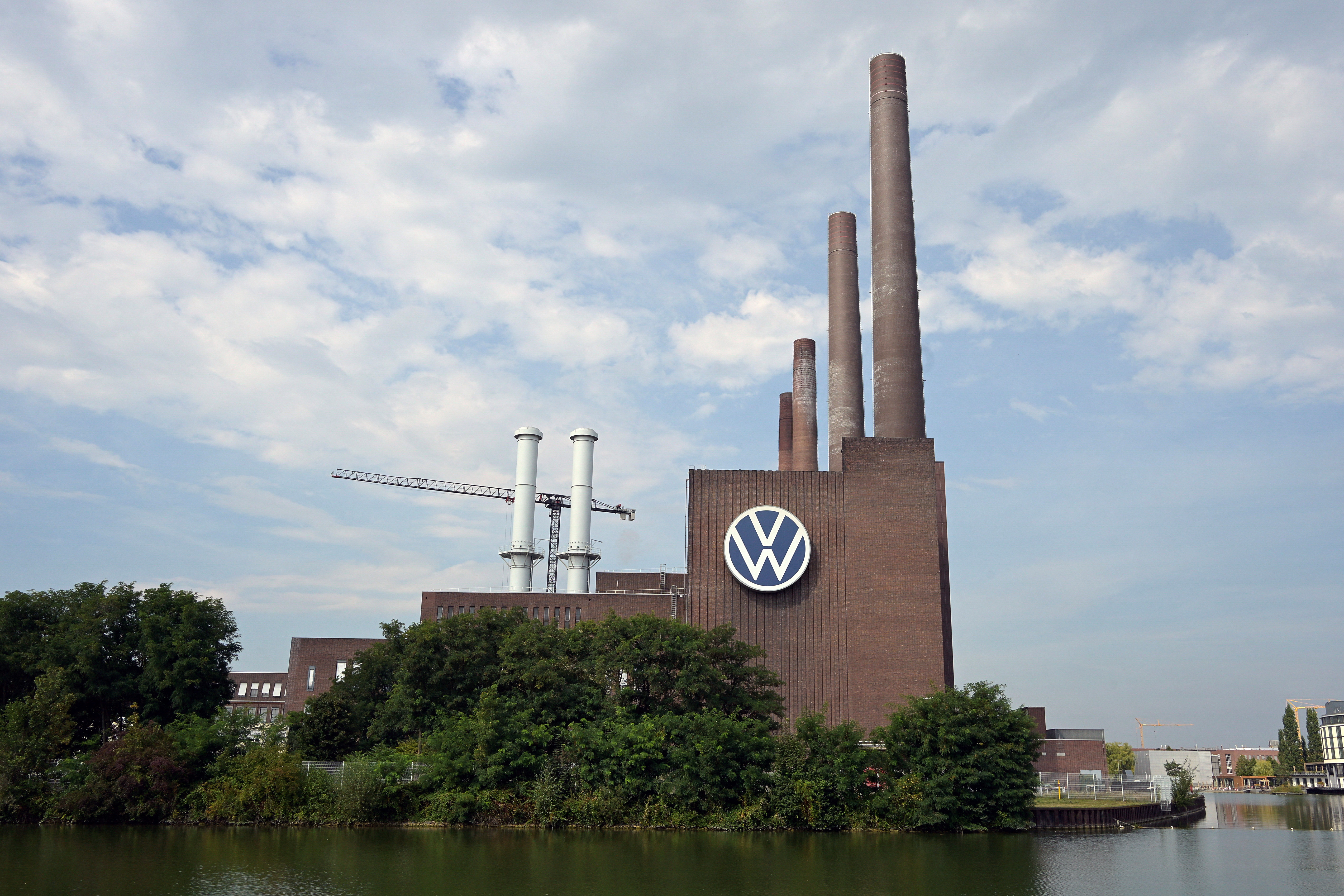 A general view of the Volkswagen plant in Wolfsburg