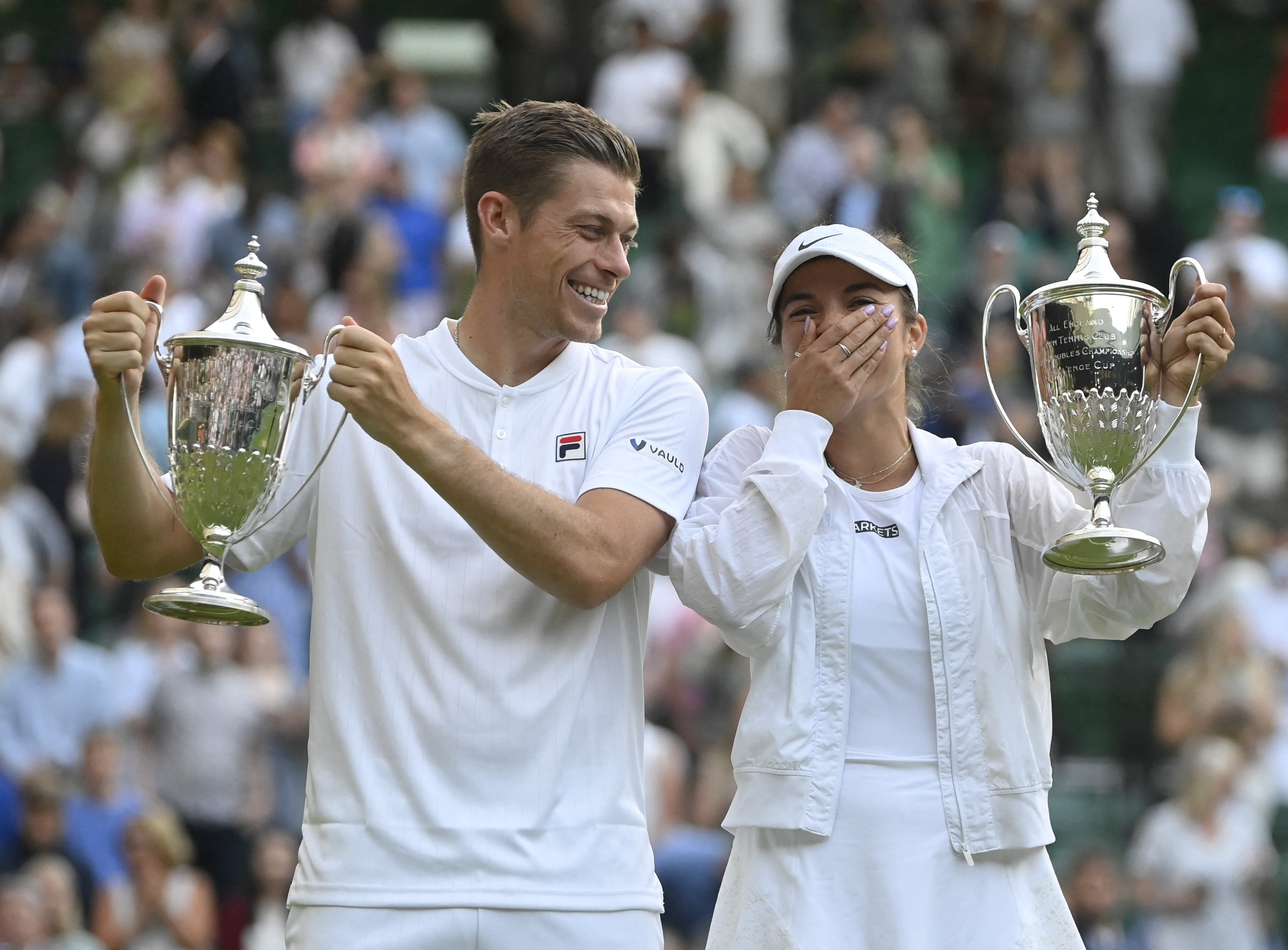 Double delight as Krawczyk Skupski retain Wimbledon Reuters