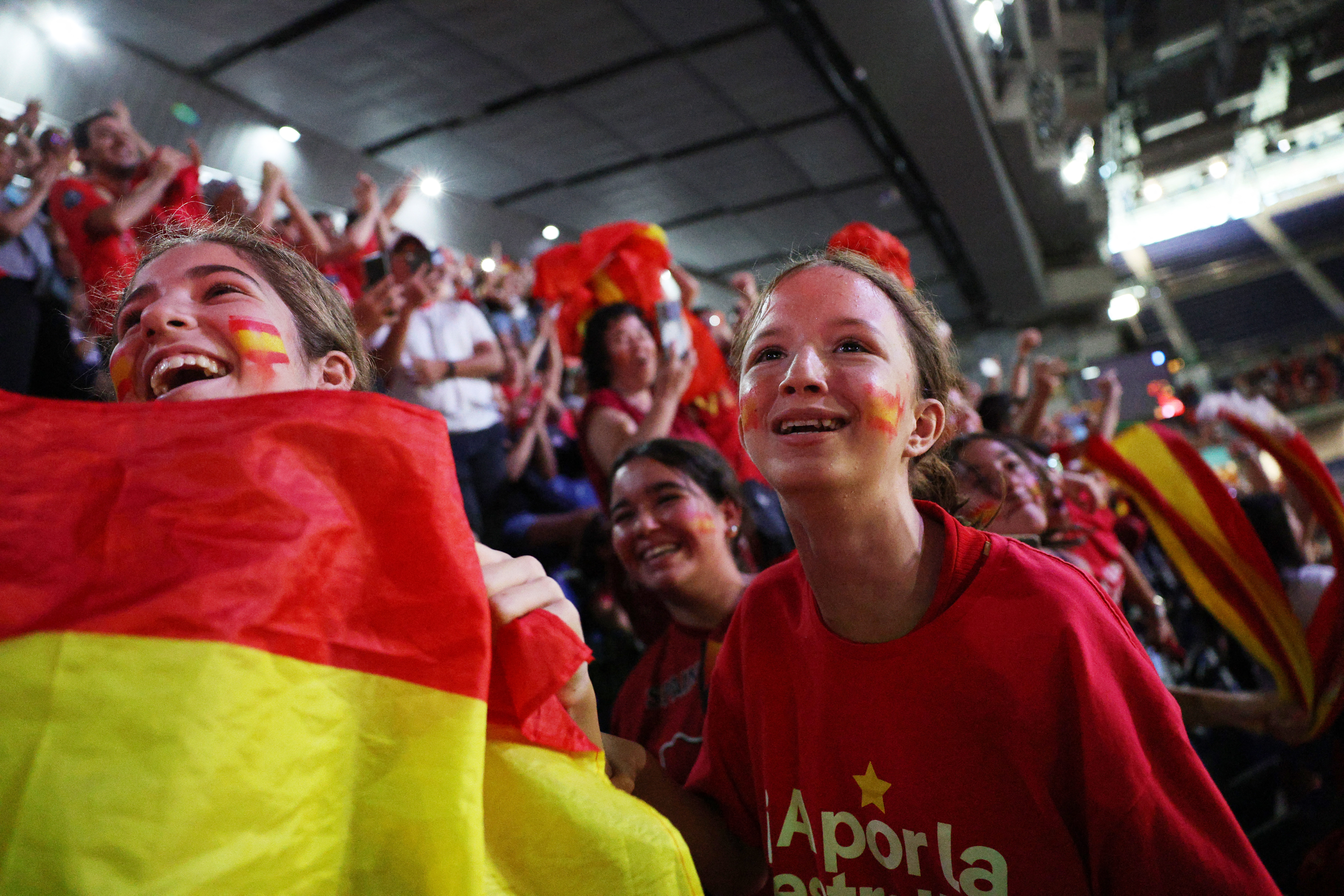 Spain fans celebrate historic World Cup victory Reuters