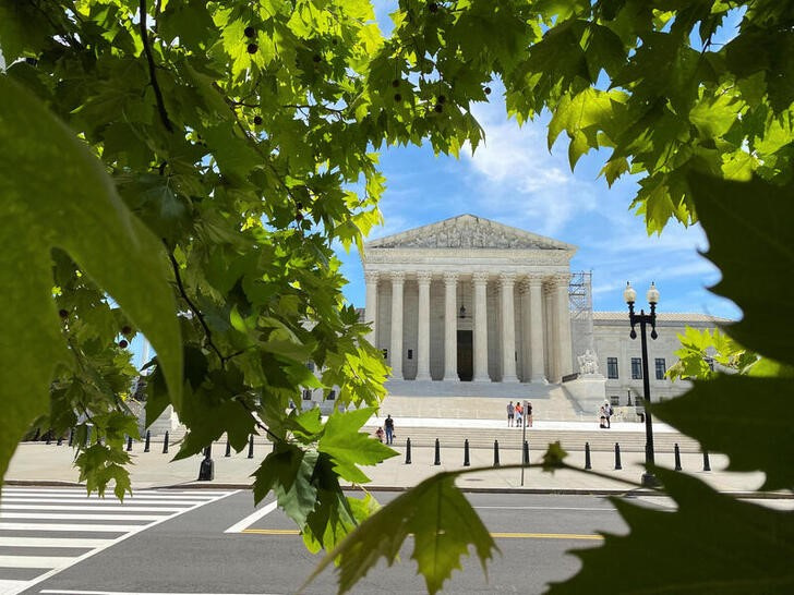 The U.S. Supreme Court building in Washington