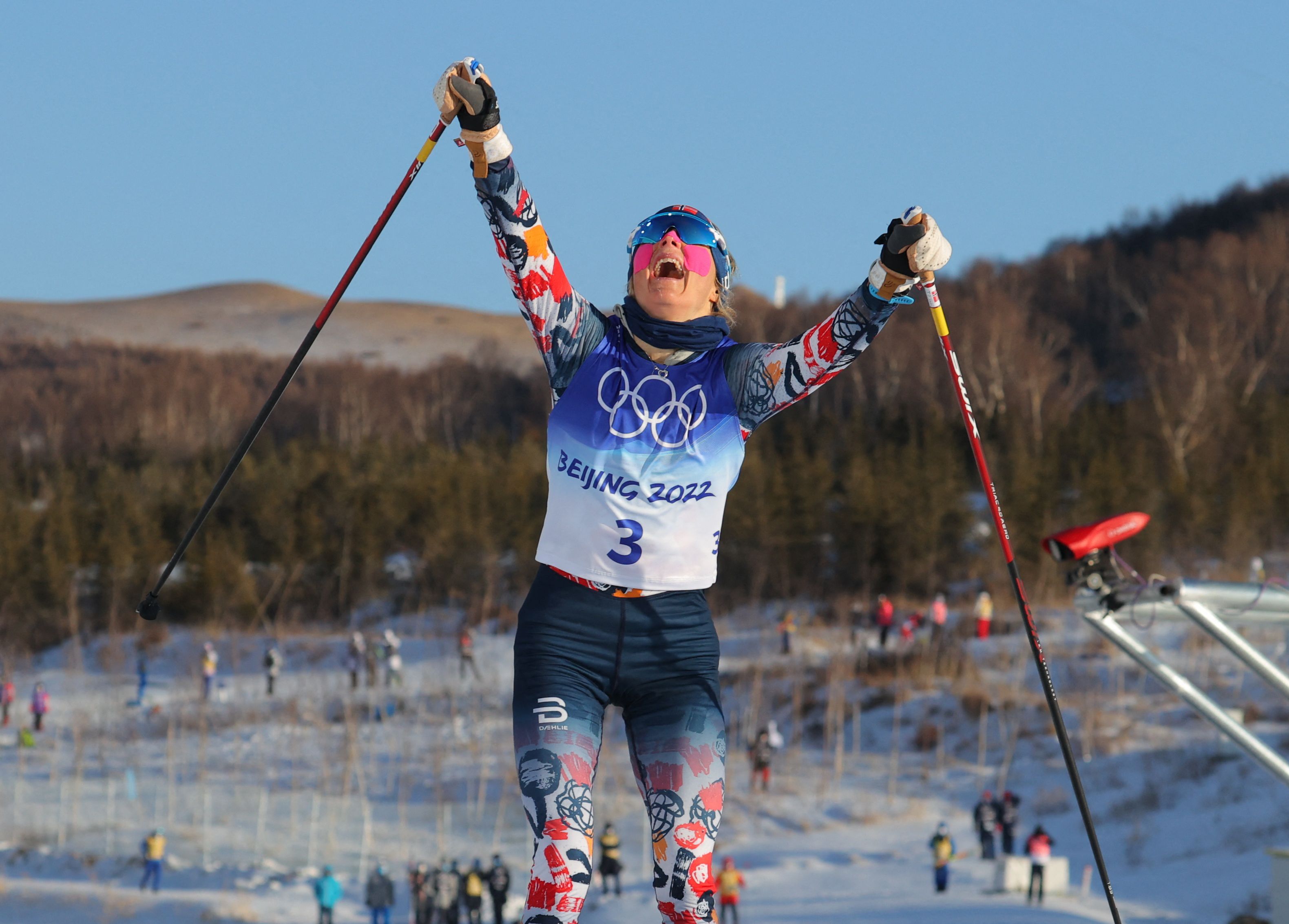 Cross-Country Skiing - Women's 7.5km + 7.5km Skiathlon
