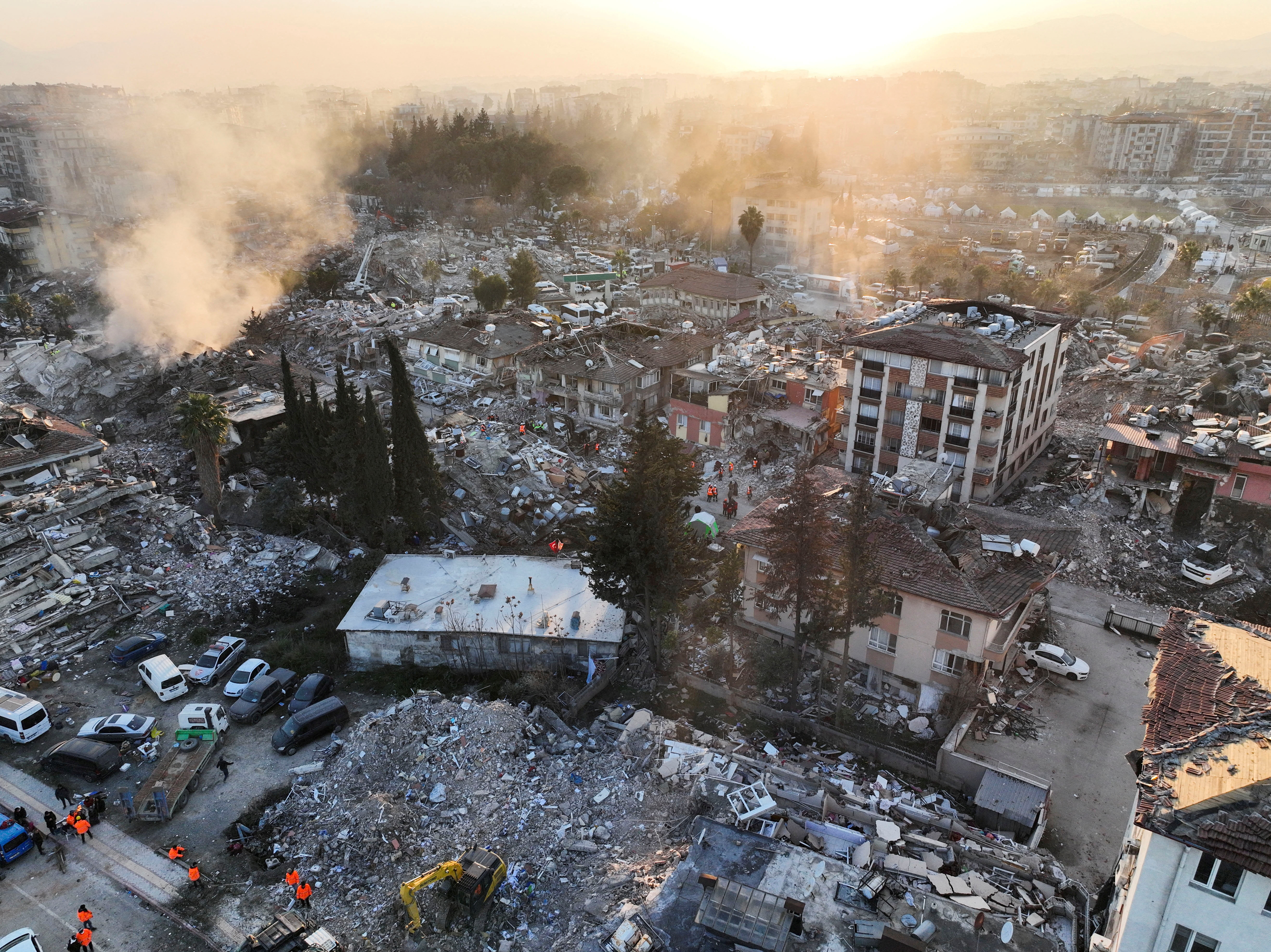 Aftermath of the deadly earthquake in Hatay, Turkey