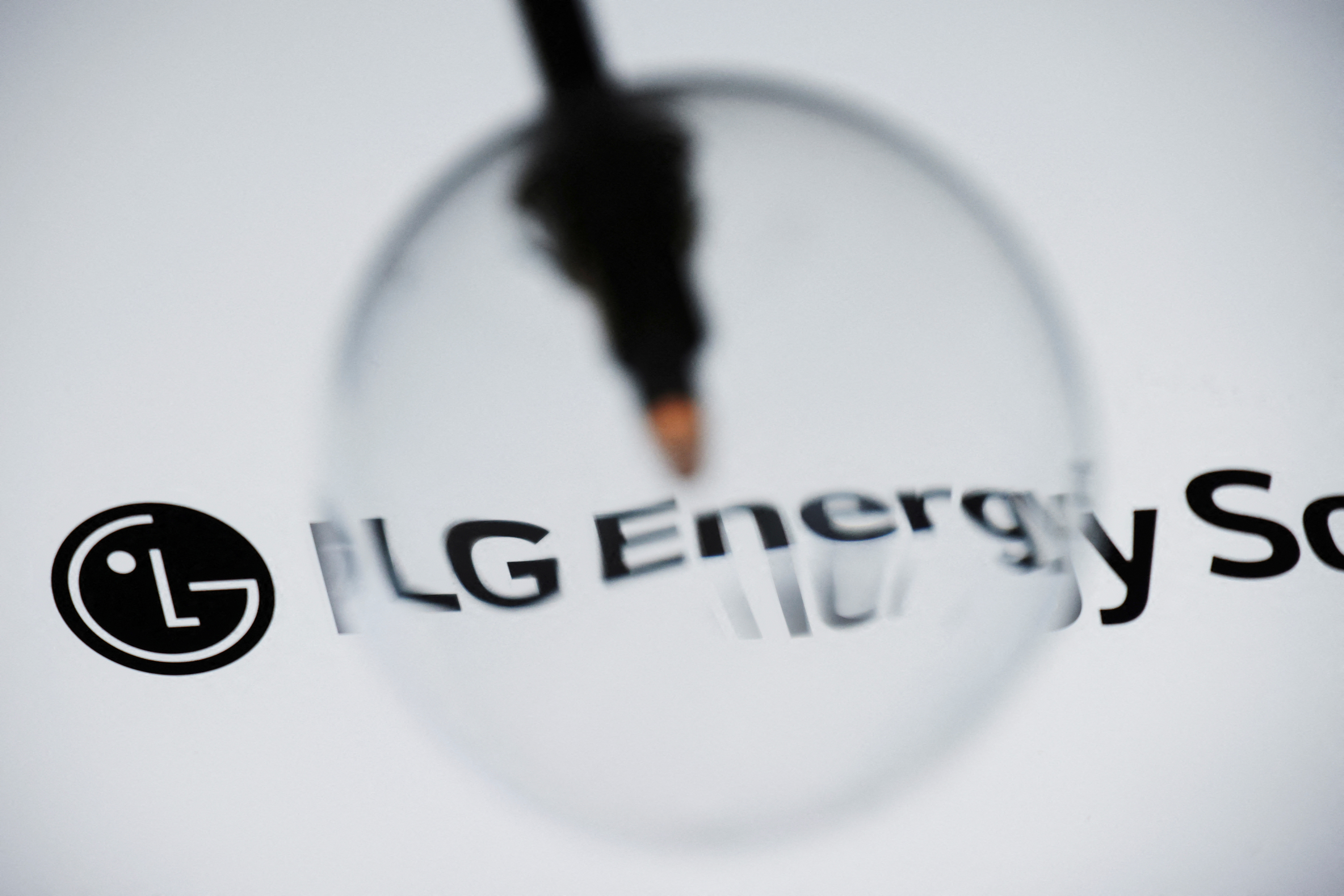 The logo of LG Energy Solution is pictured at its office building in Seoul