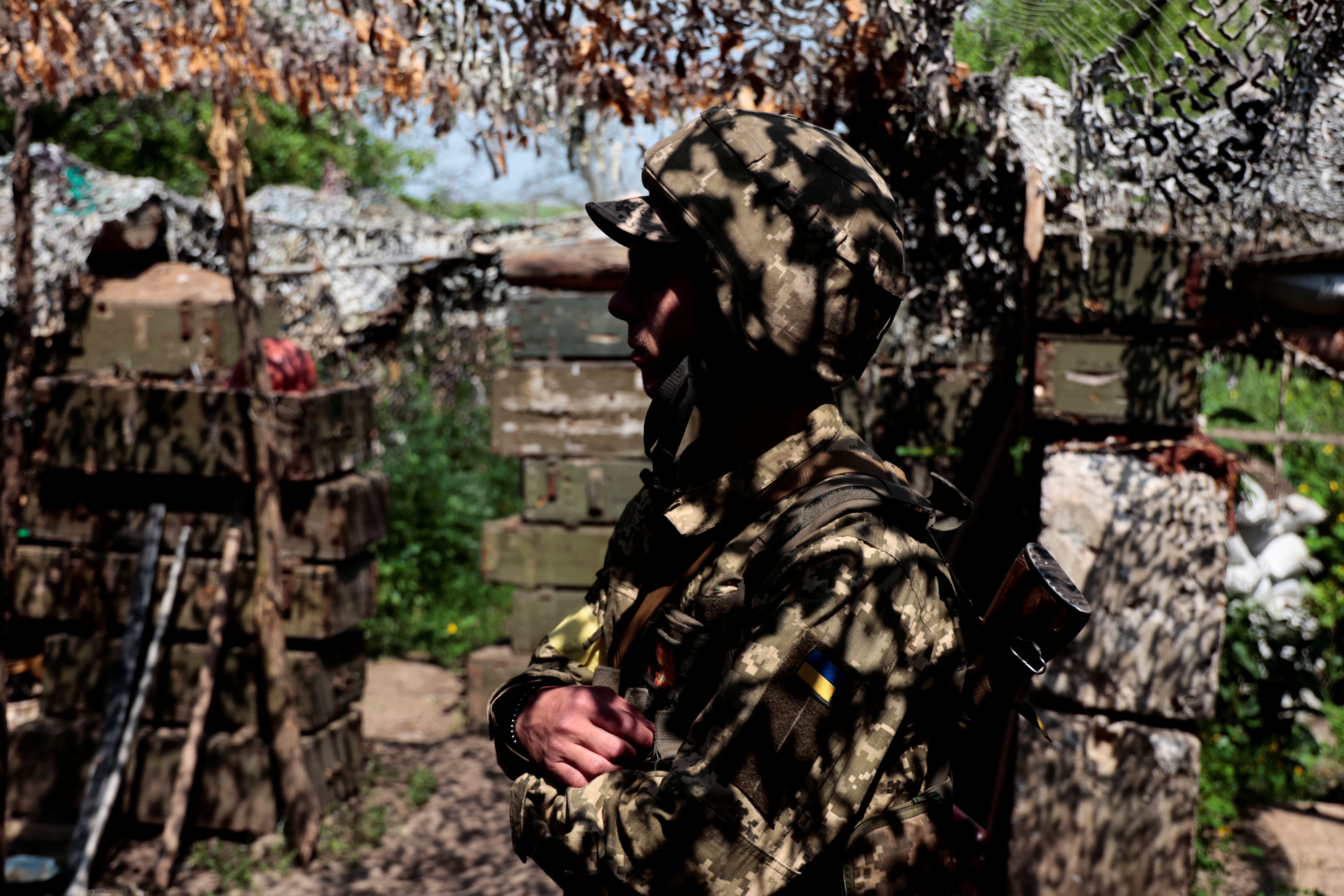 Russia's attack on Ukraine continues, in Donetsk region