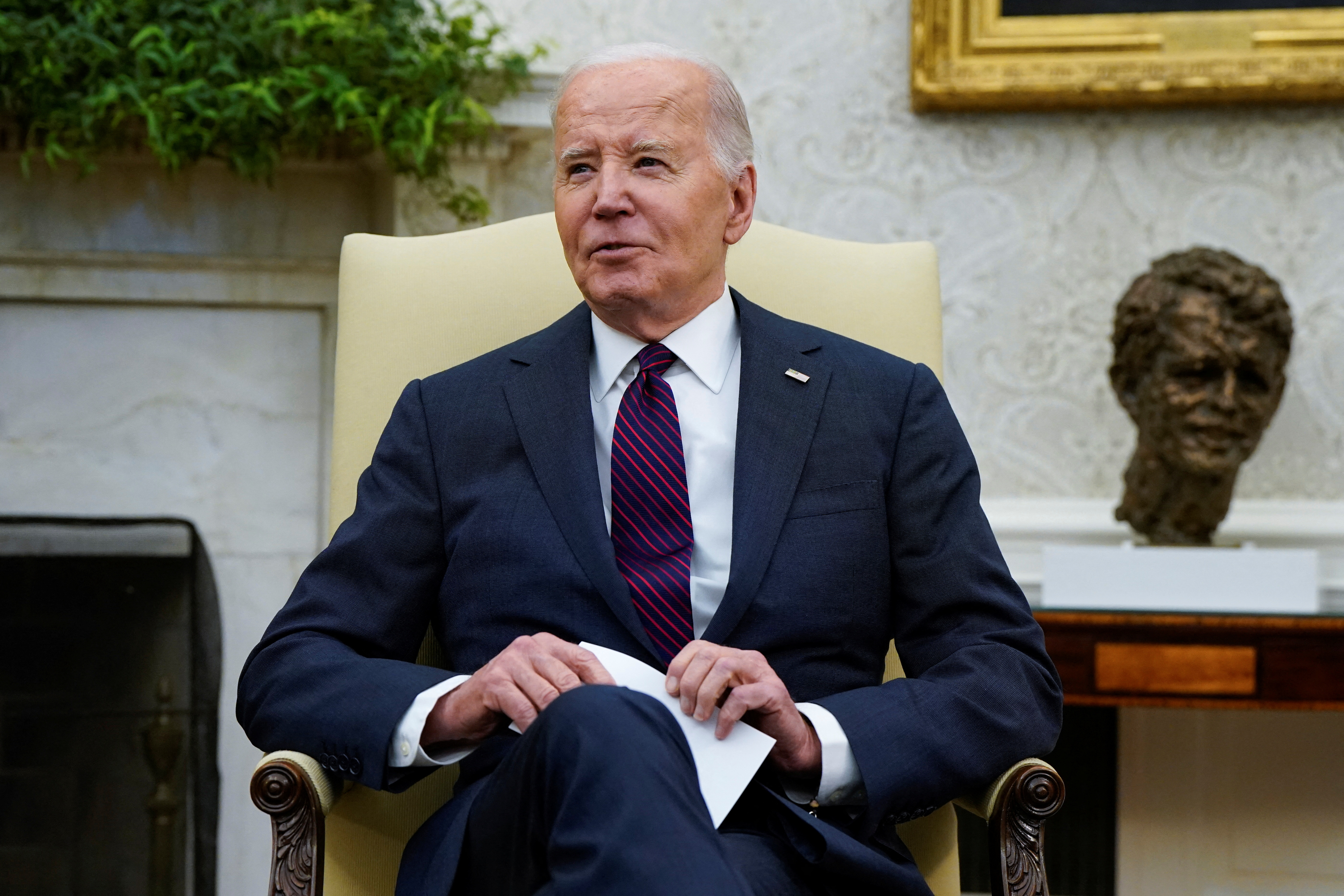 U.S. President Biden meets with Czech Prime Minister Fiala at the White House