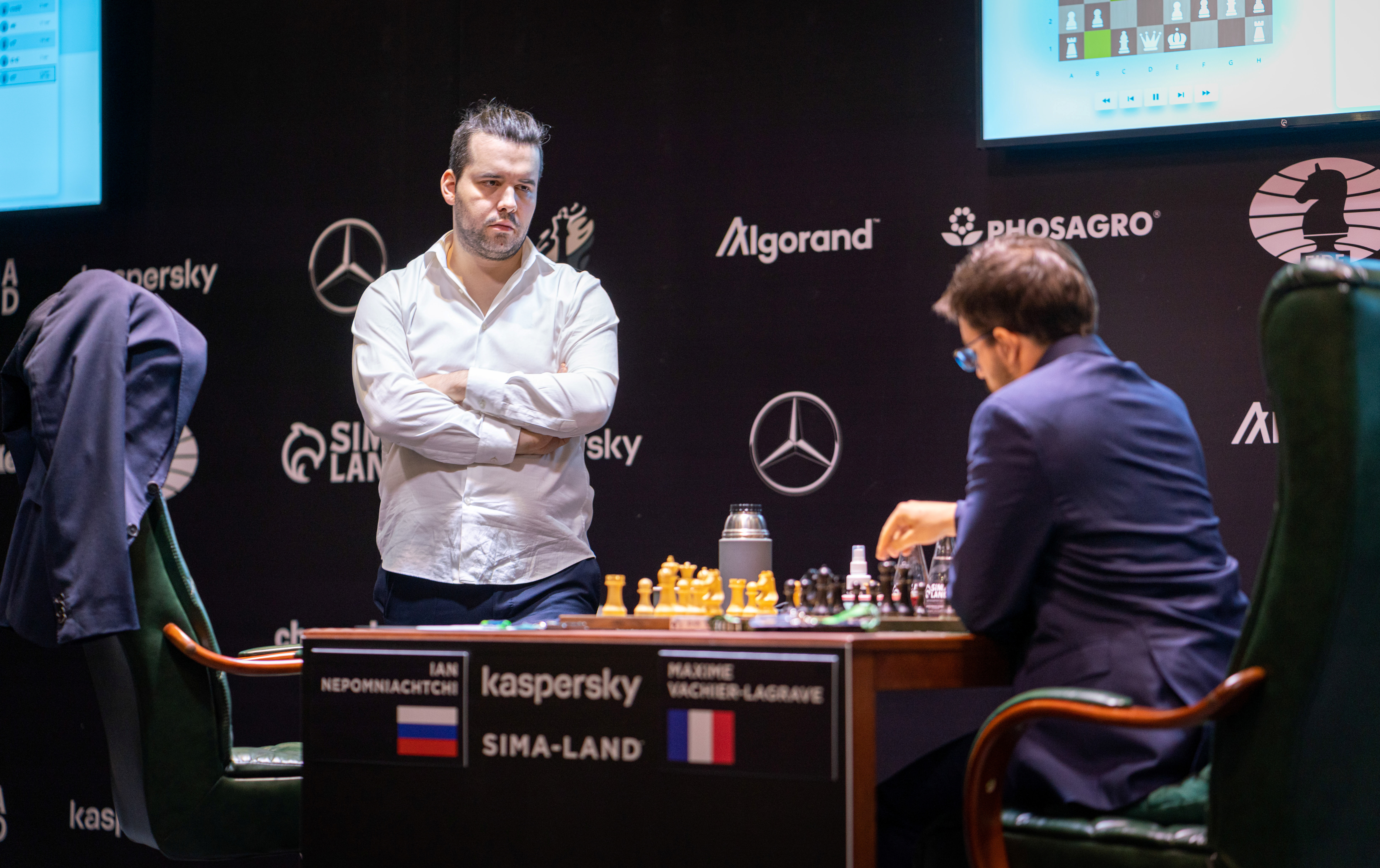 Candidates 2020: Vachier-Lagrave catches up with Nepomniachtchi