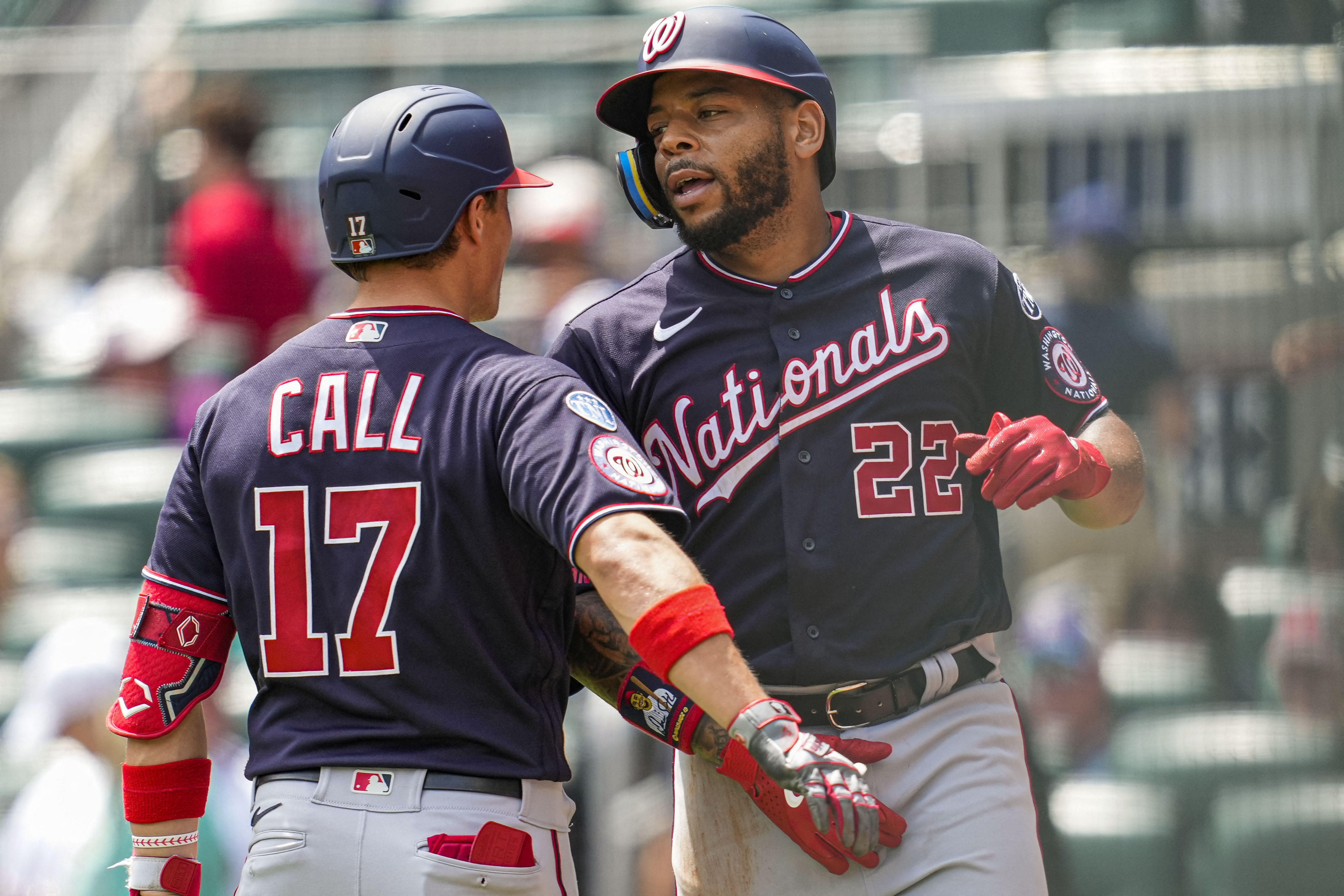 Smith, Candelario homer as Nats win 6-2, stop 6-game skid, Braves