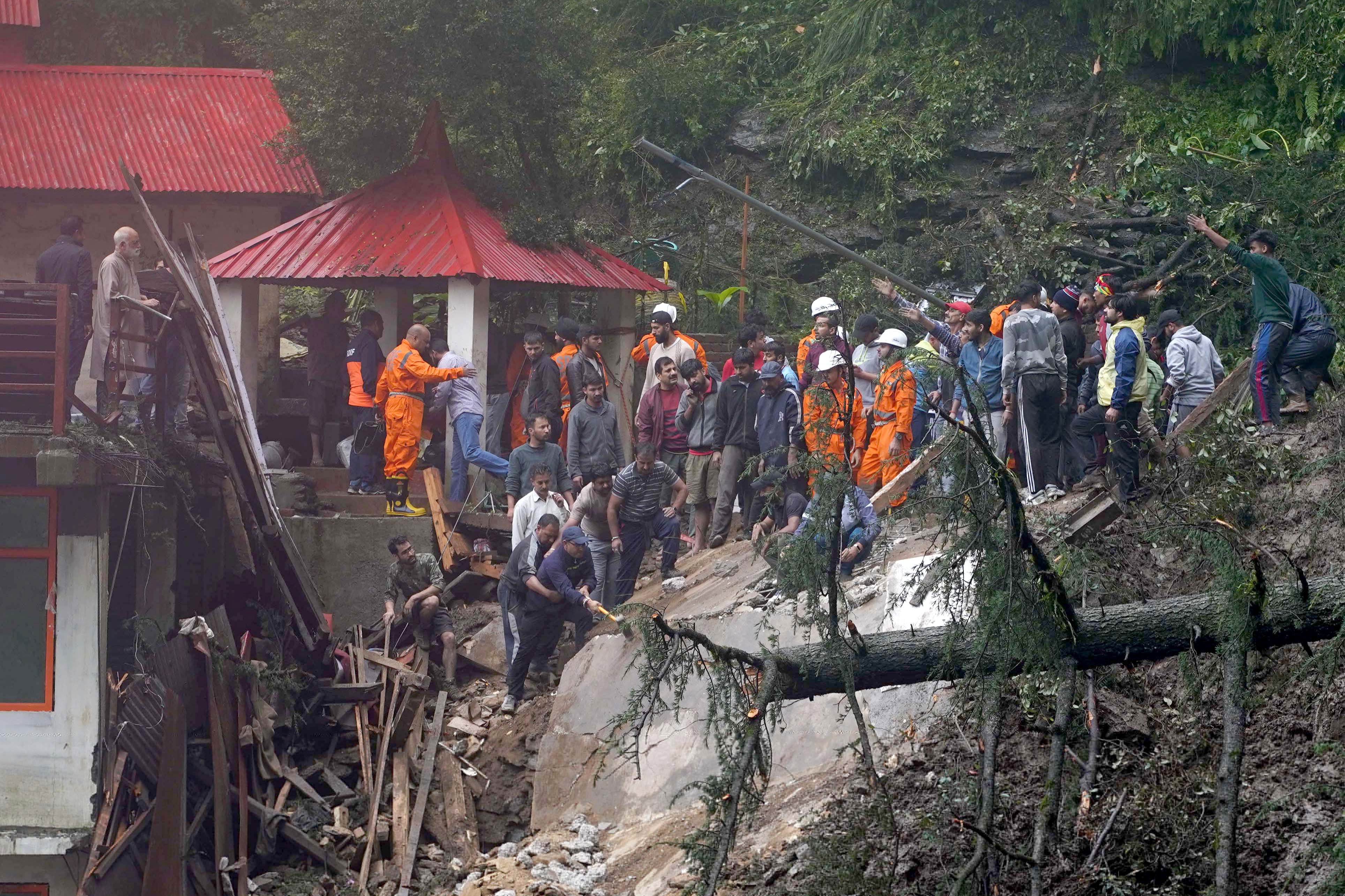 2 dead, 10 missing, 20 stranded in Himachal flash-floods