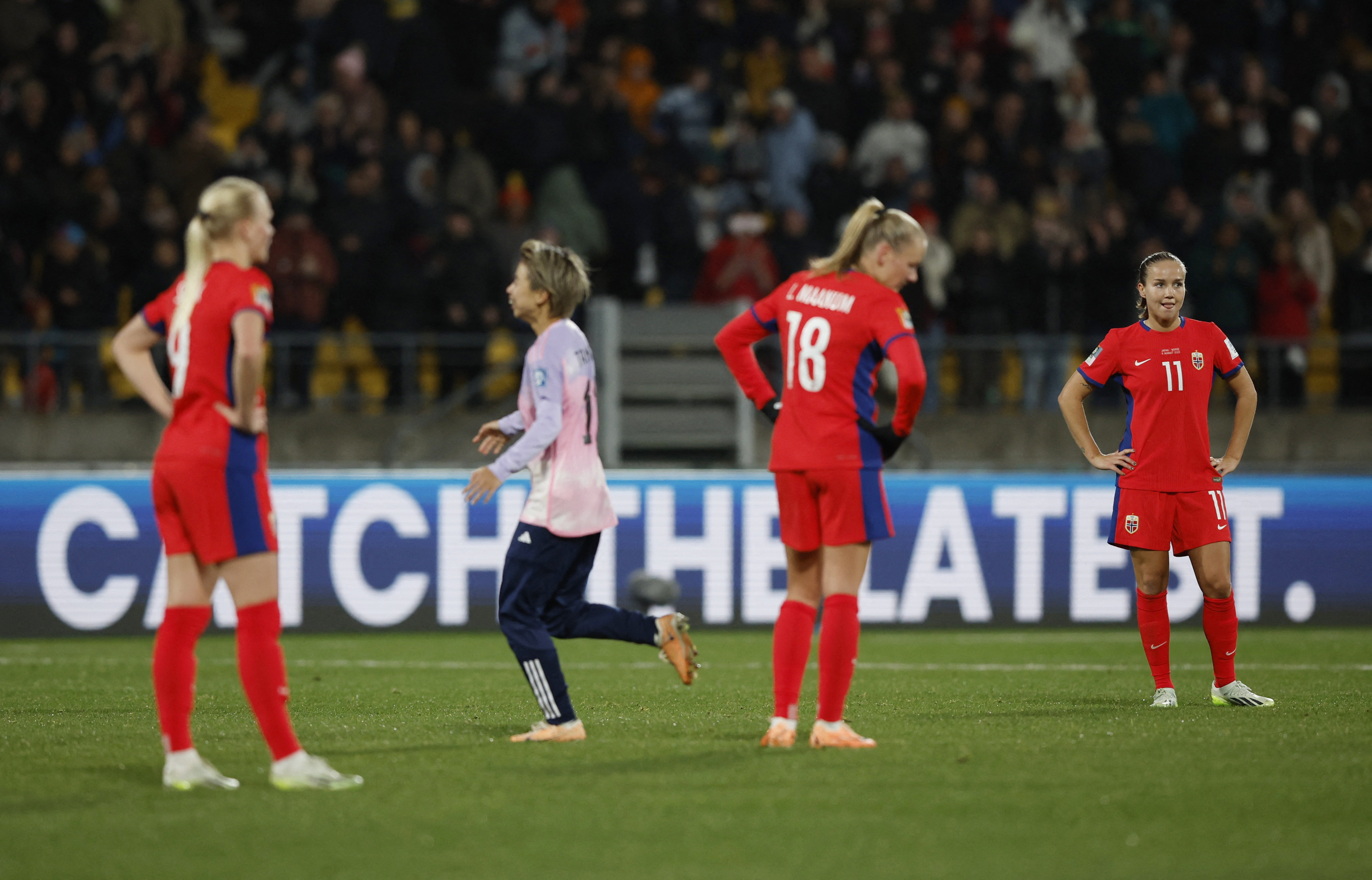 USA v New Zealand, Round of 16