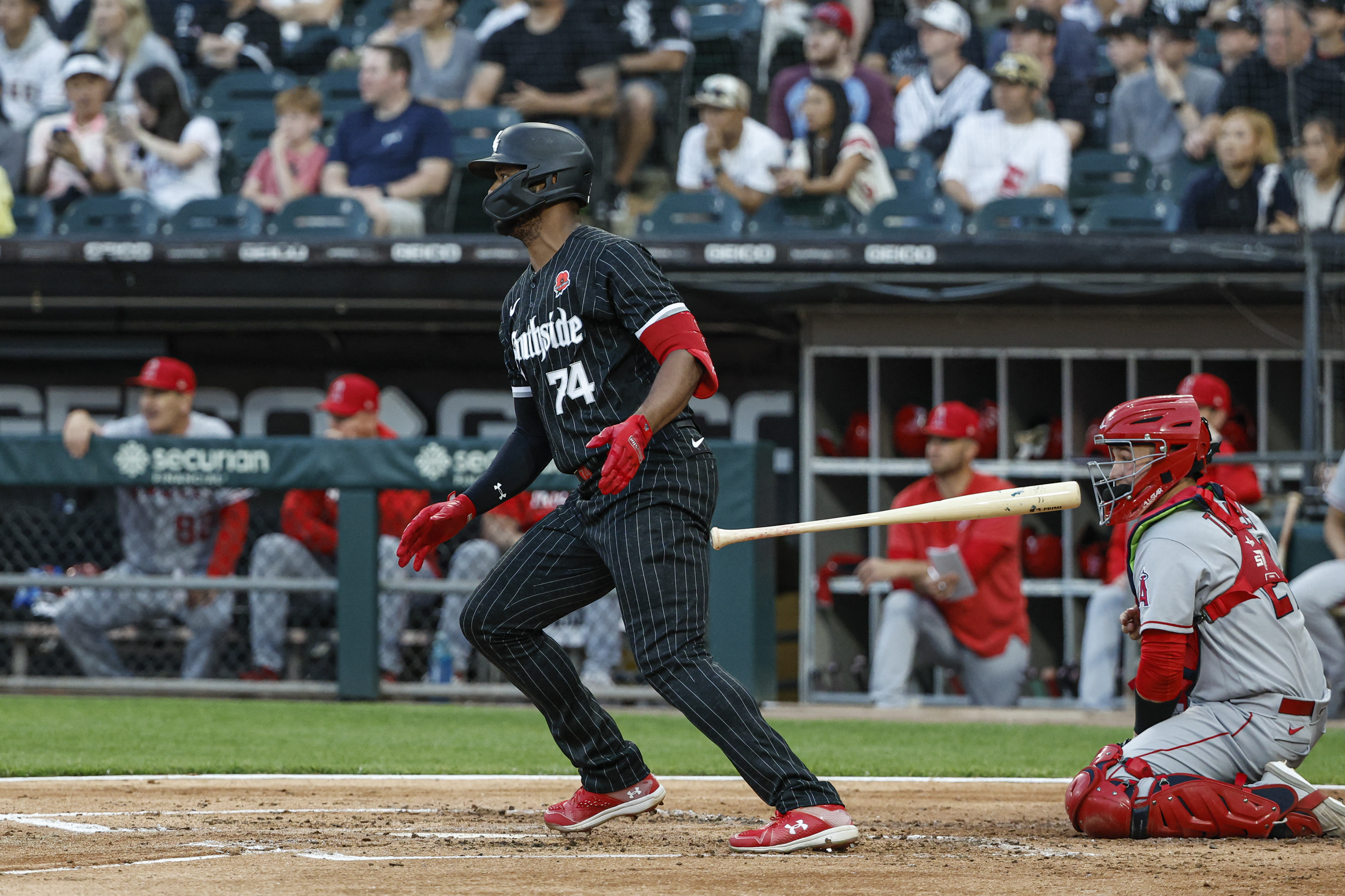 MLB White Sox Southside 74 Eloy Jimenez 2021 City Connect Cool