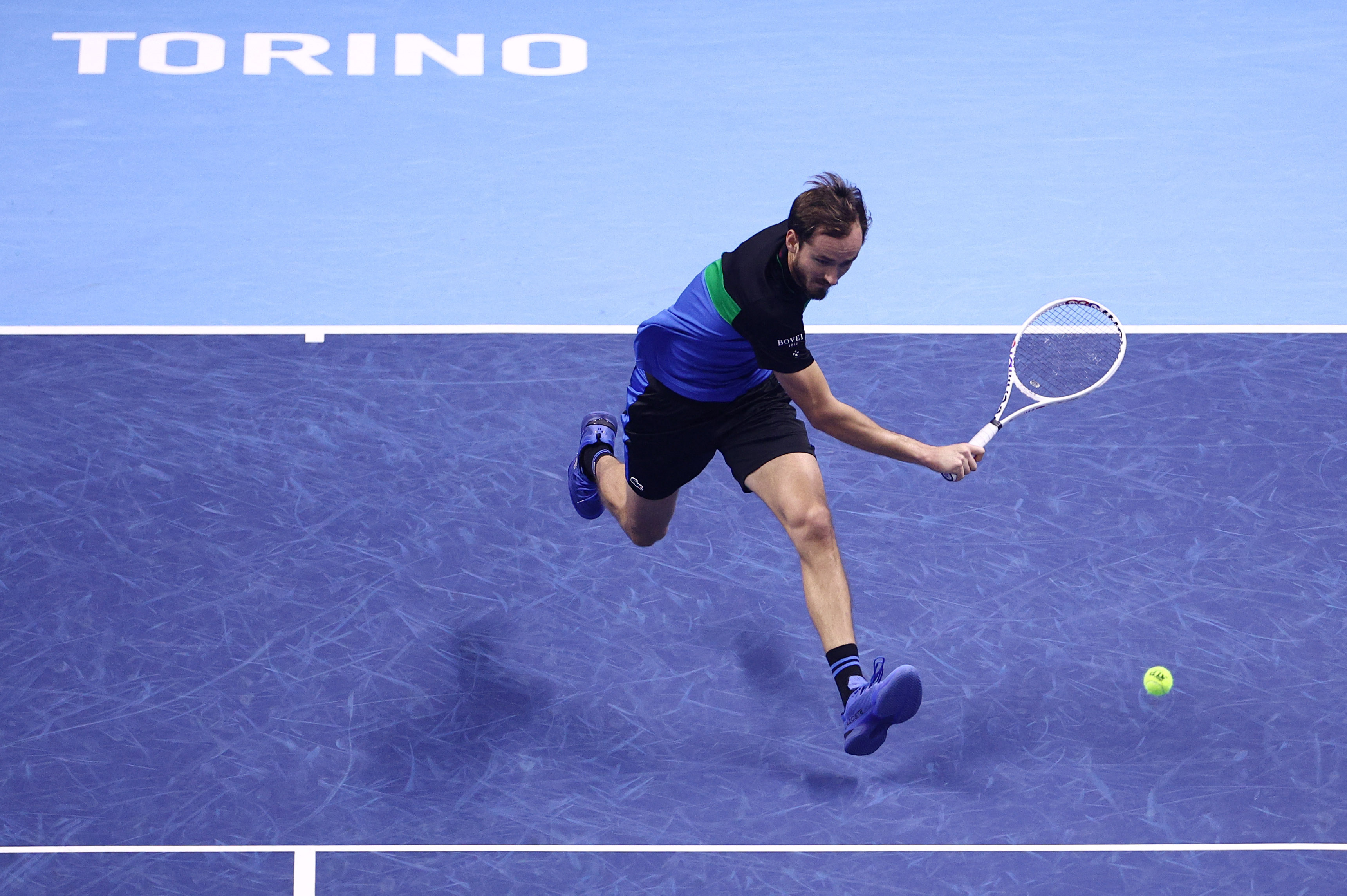 Brilliant Alcaraz downs Medvedev to reach last four at ATP Finals