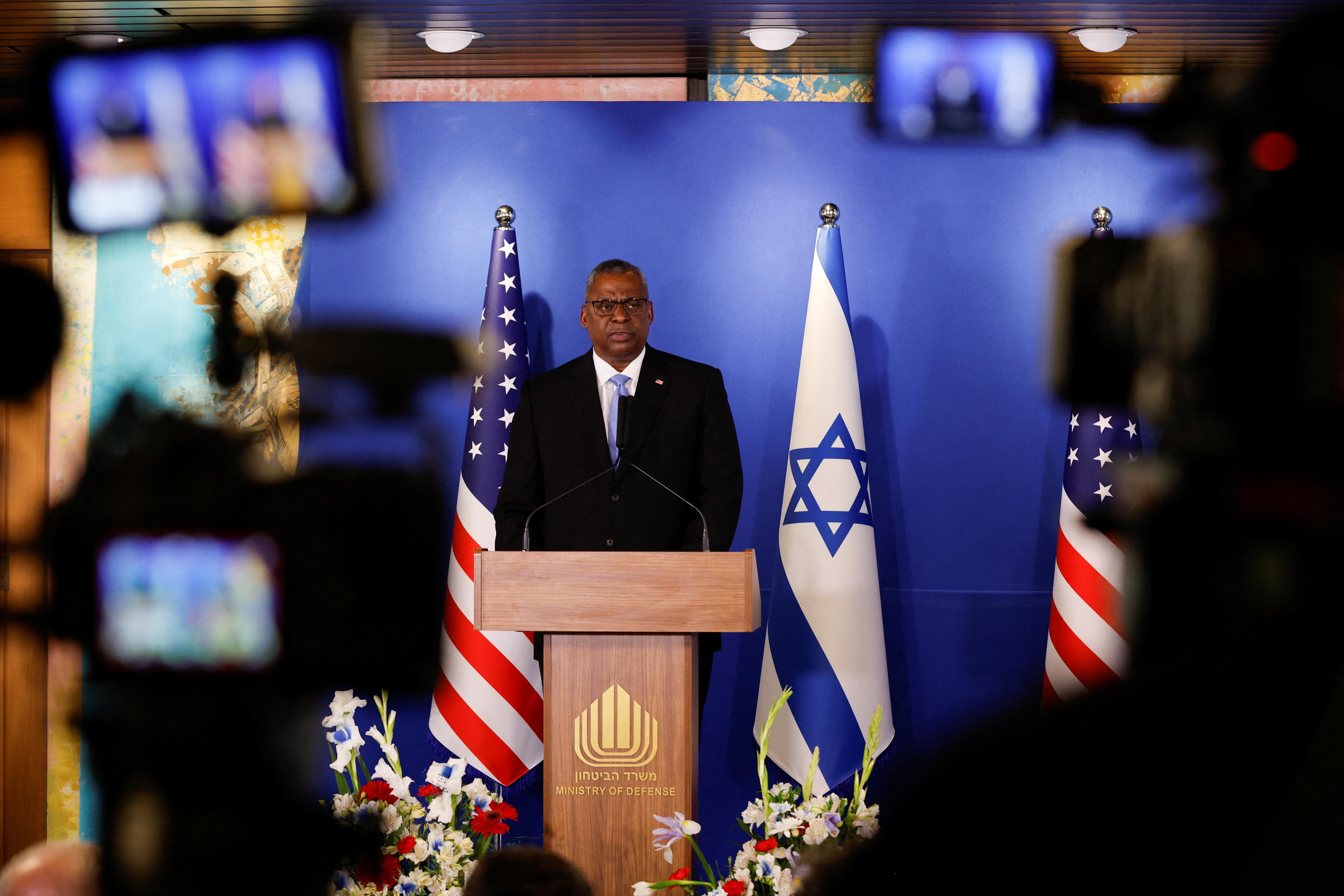 U.S. Secretary of Defense Lloyd Austin visits Israel