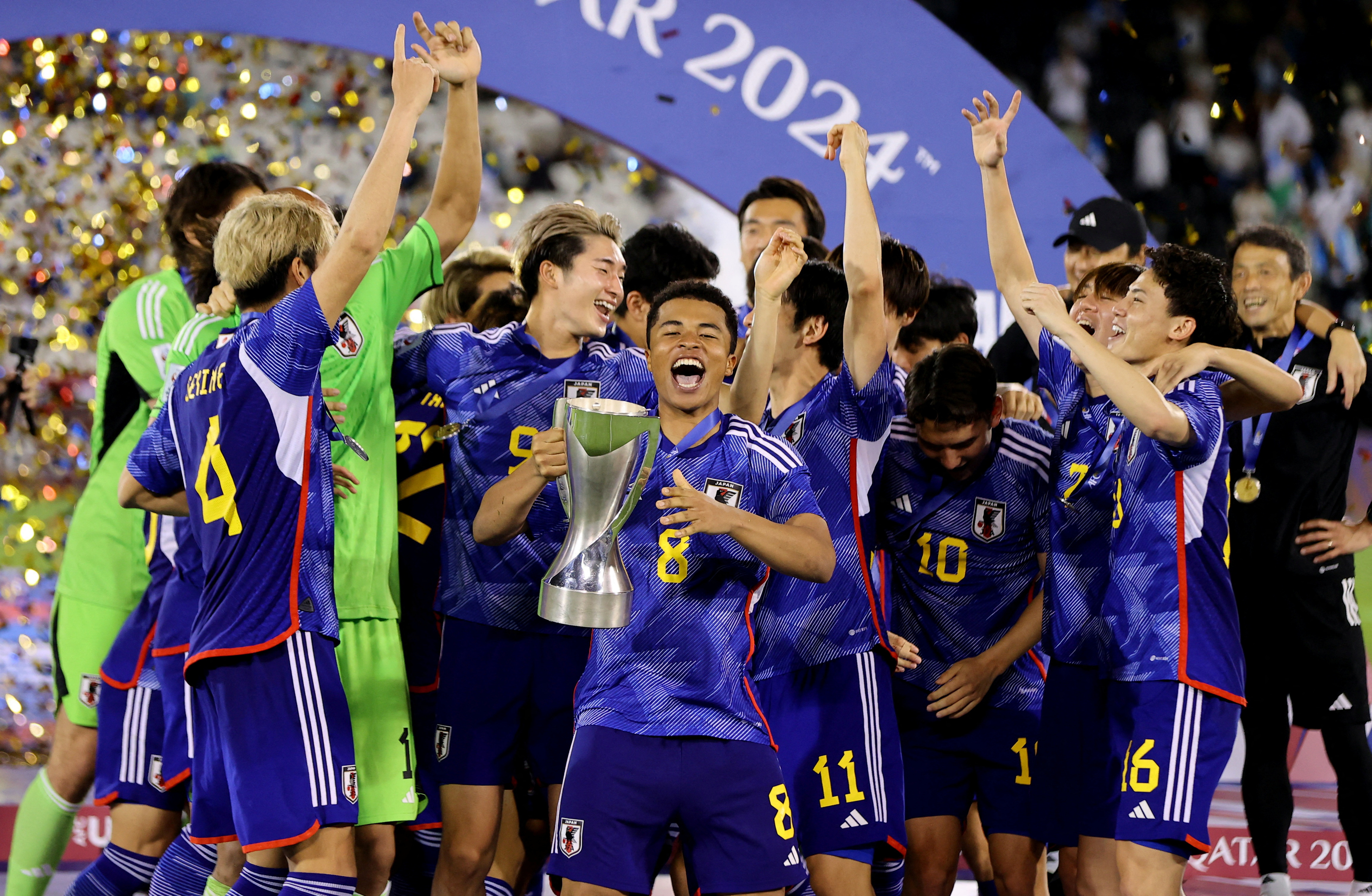 サッカー＝Ｕ─23日本代表が優勝、2016年以来2回目　アジア杯