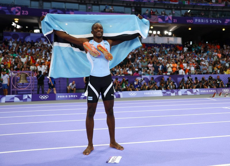 Athletics-Botswana declares half-day holiday to mark first Olympic gold