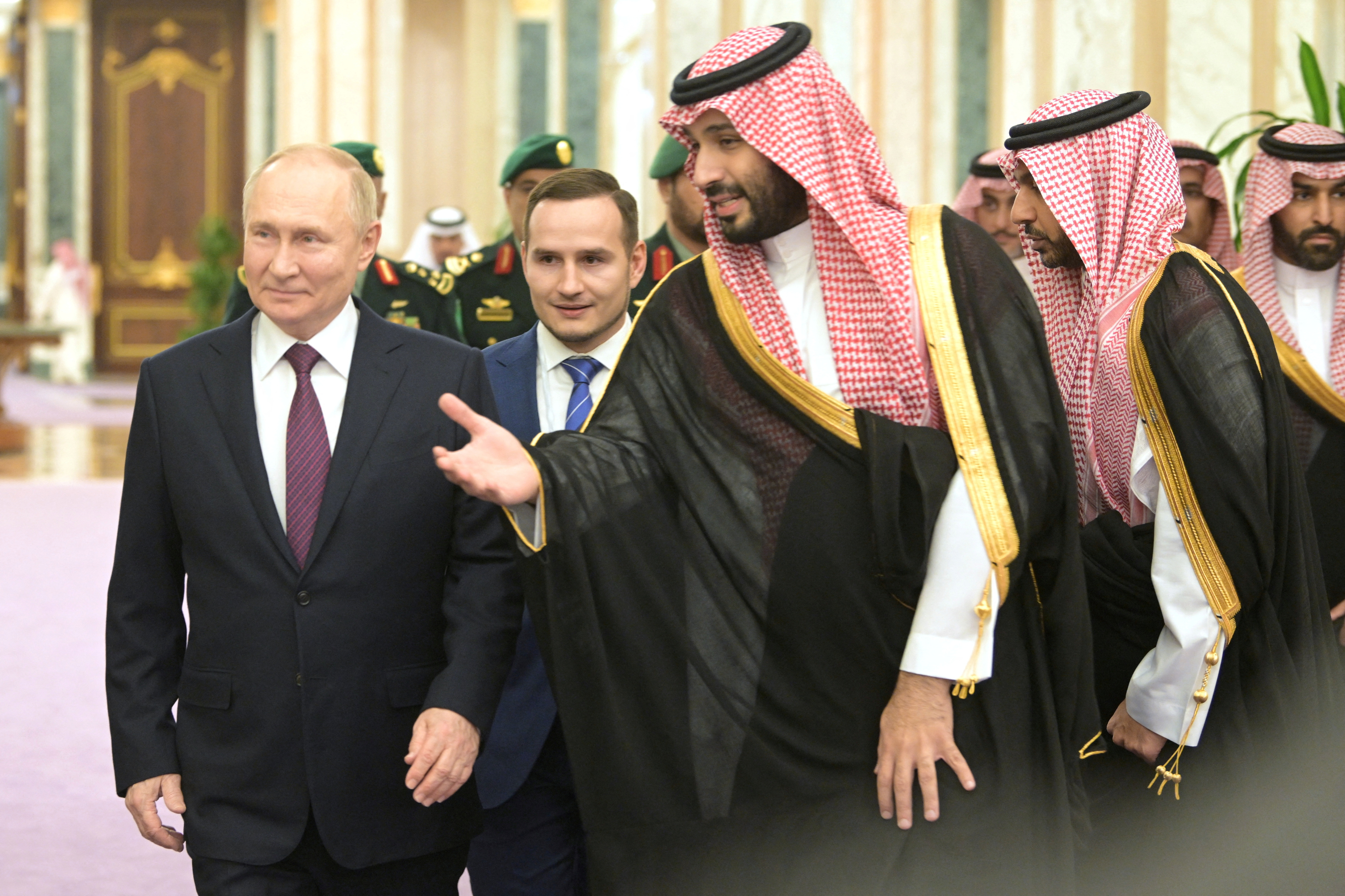 Russia's Putin, Saudi crown prince discuss further OPEC+ cooperation in  whirlwind visit