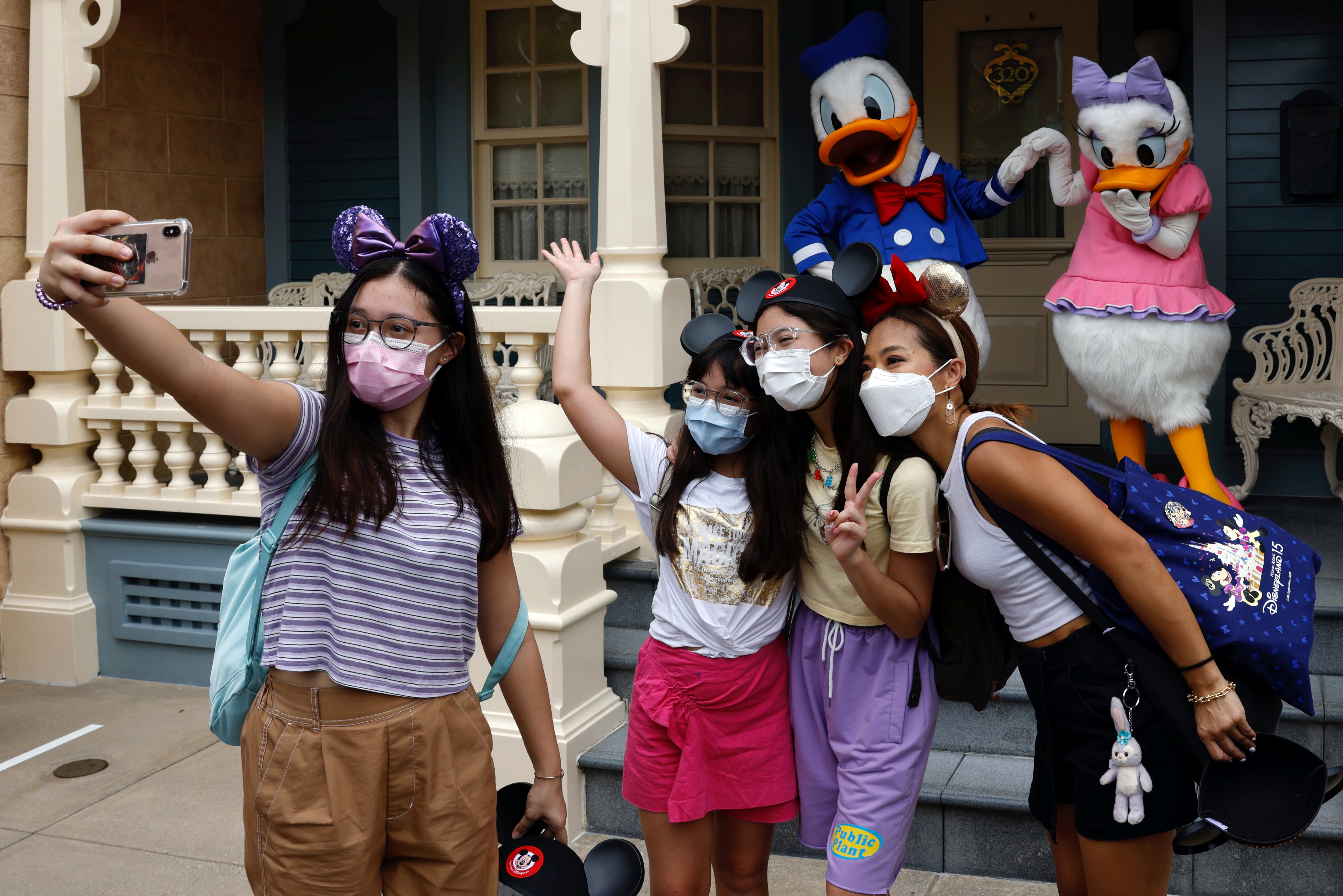 Disneyland re-opens doors to the public in Hong Kong
