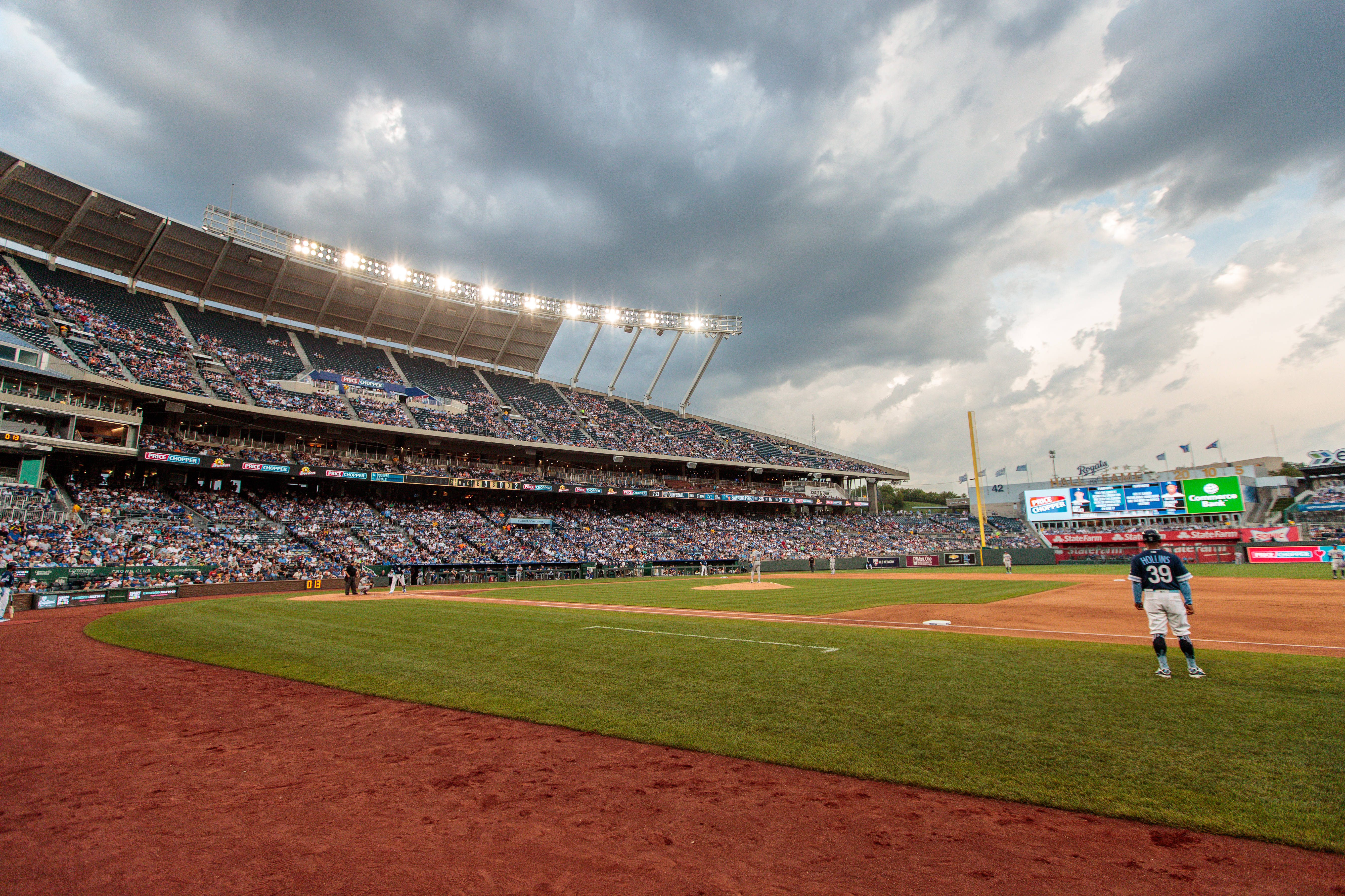 Kauffman Stadium, section 422, home of Kansas City Royals, page 1