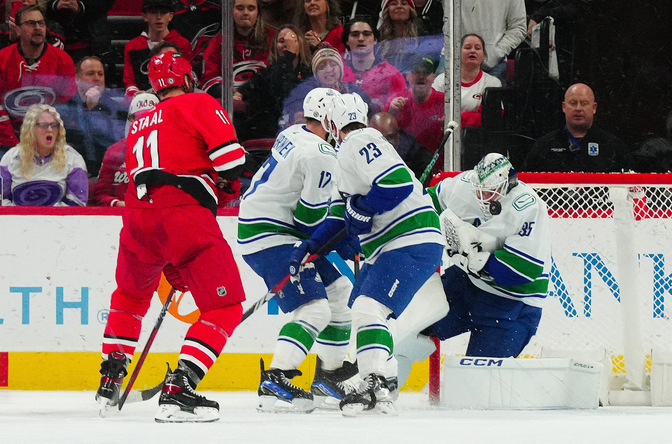 Elias Lindholm Helps Canucks Down Hurricanes In Team Debut | Reuters