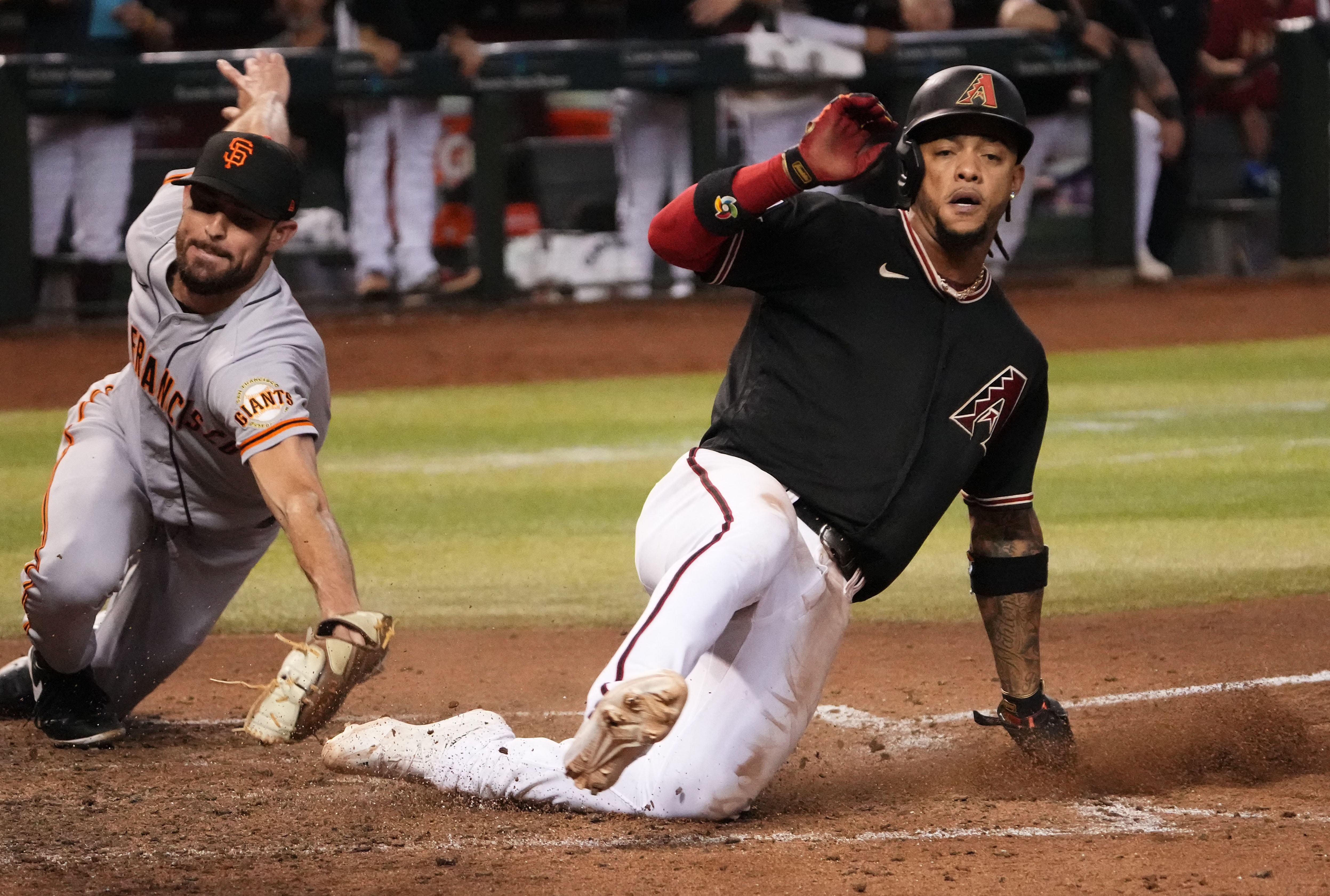 Dominic Fletcher (5 RBIs) powers D-backs past Giants