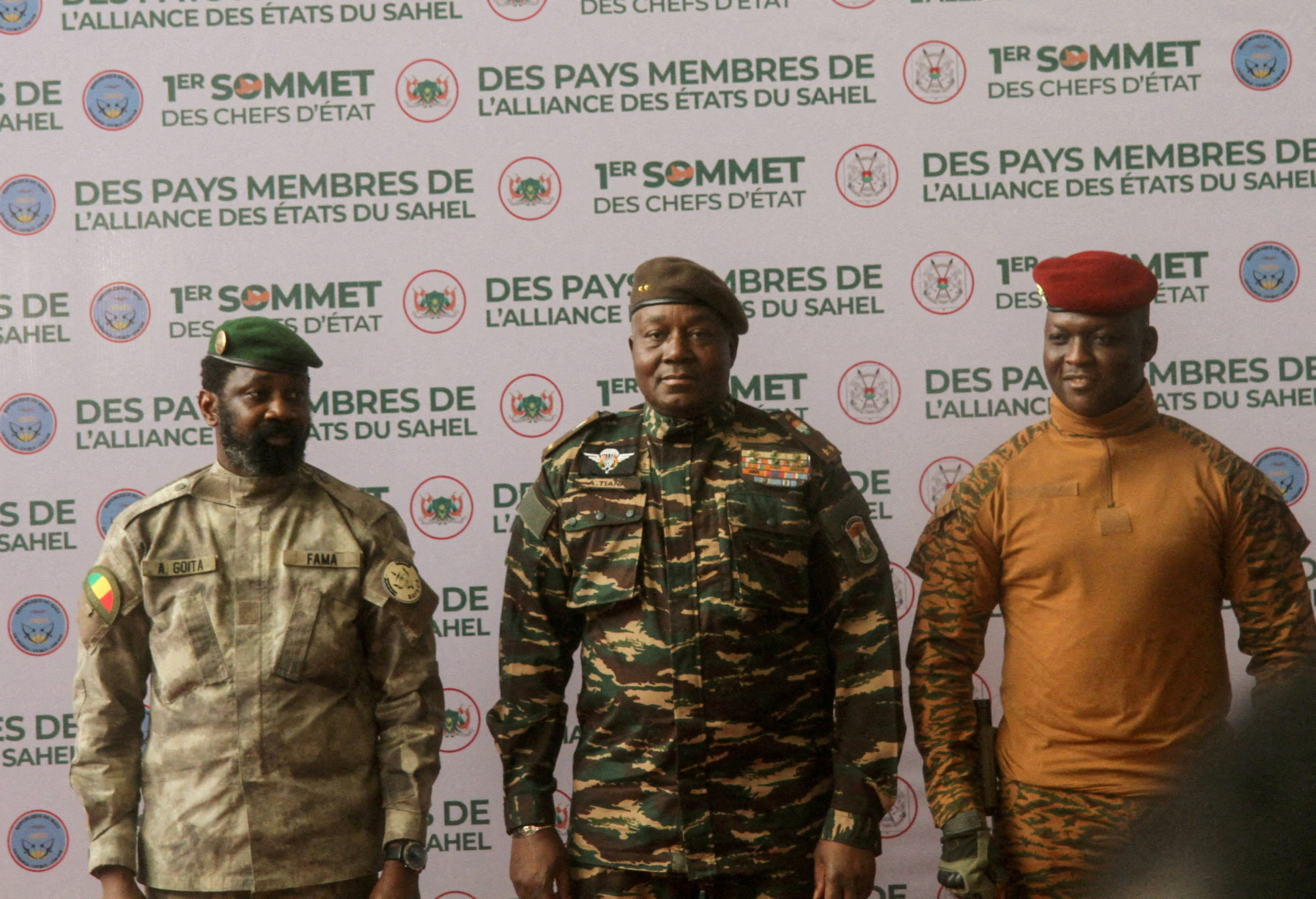 Sahel junta leaders meet for a summit in Niamey