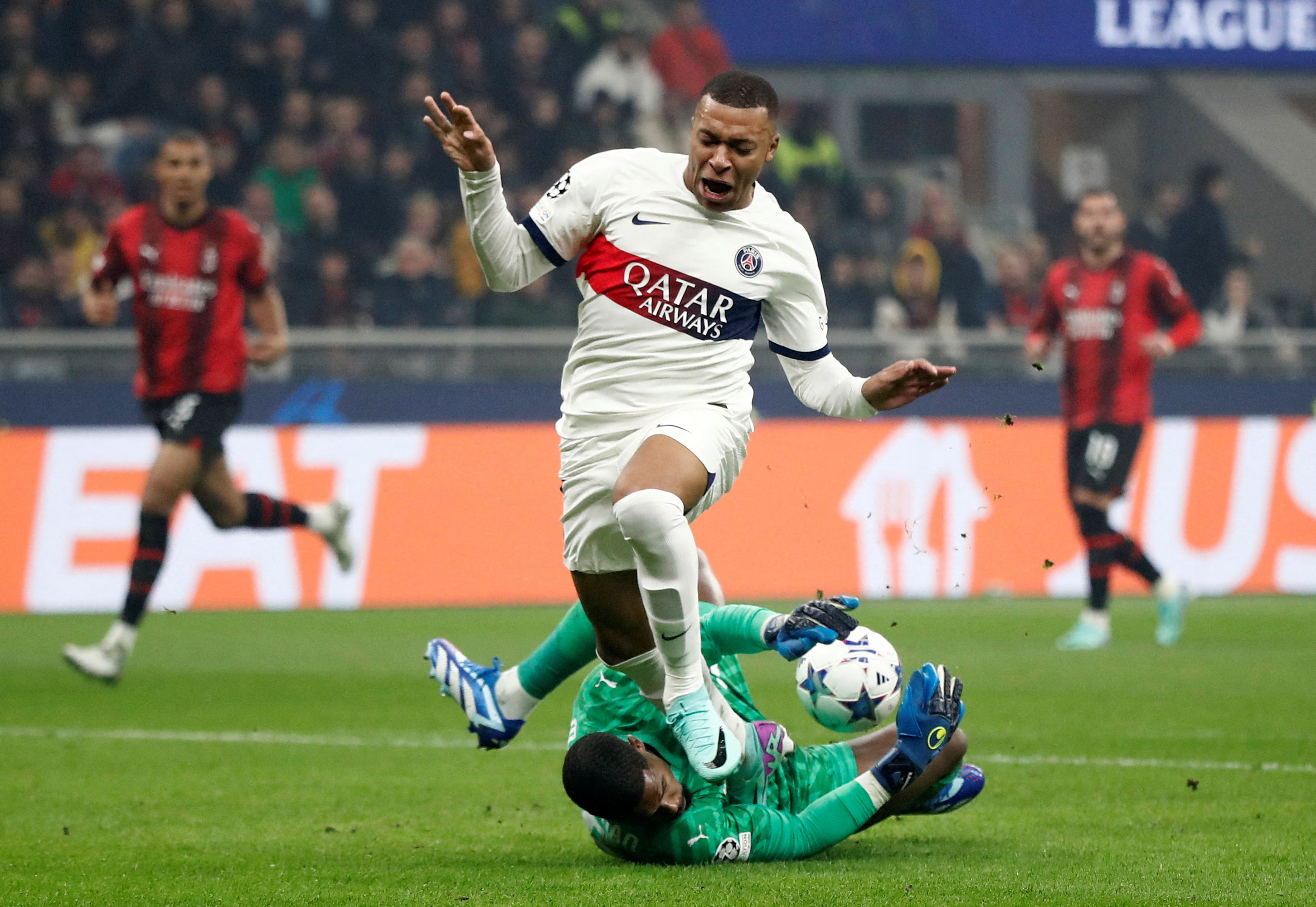 Champions League - Group F - AC Milan v Paris St Germain