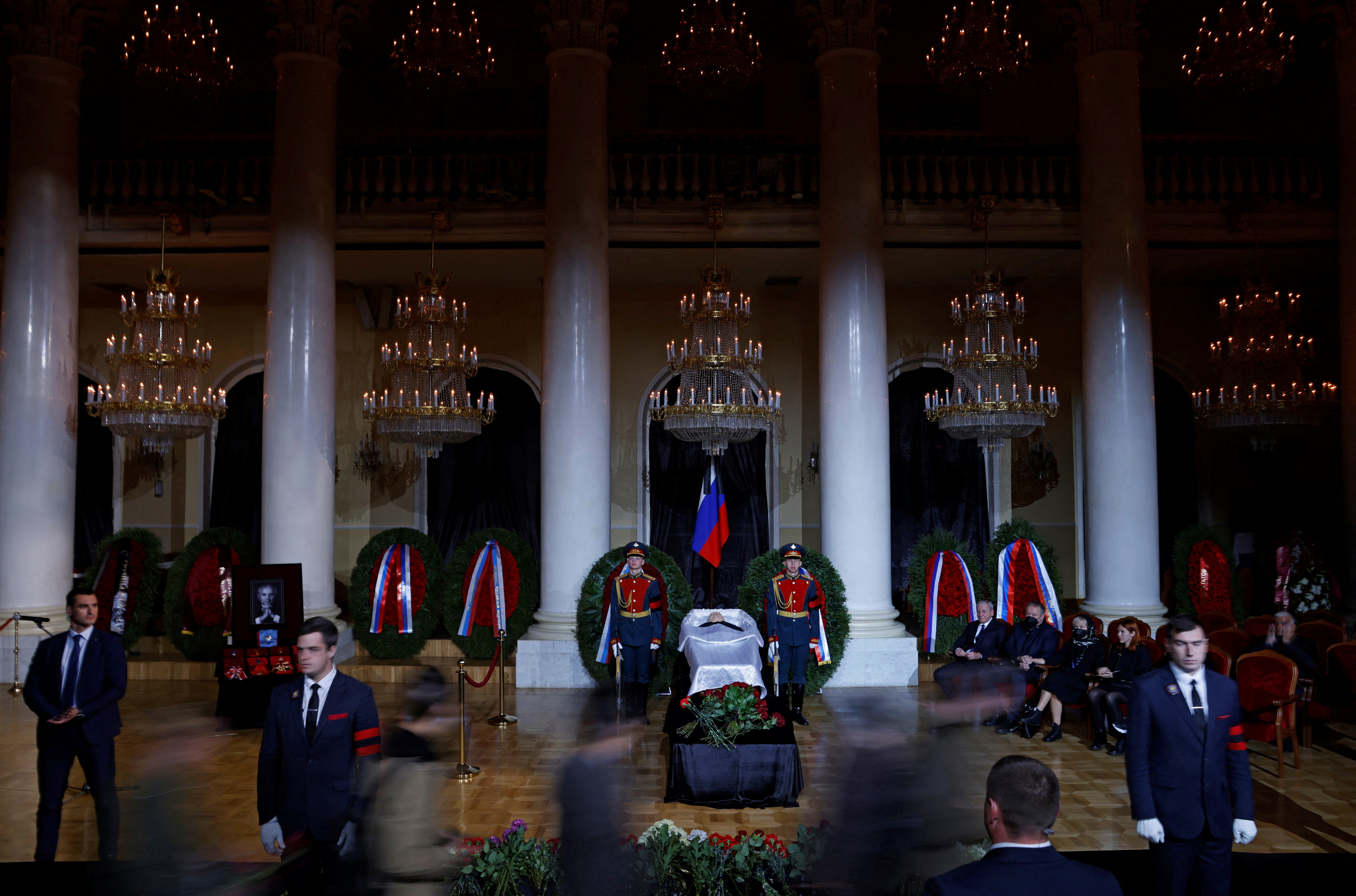 Memorial service for the Soviet Union's last leader Mikhail Gorbachev in Moscow
