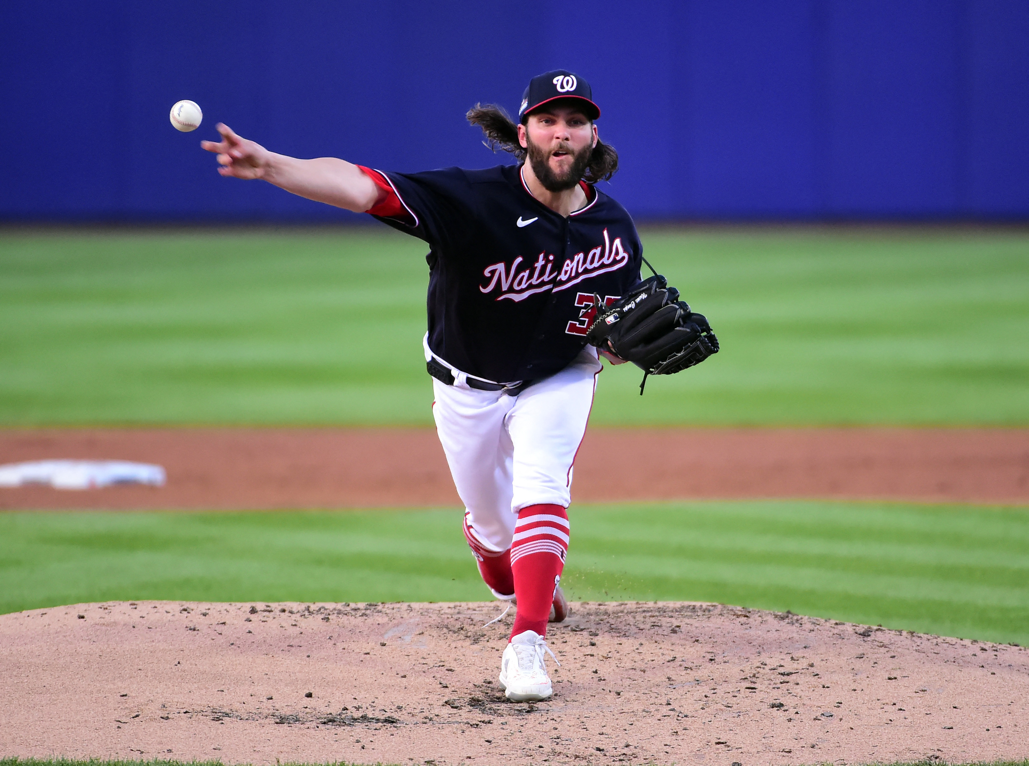 Trevor Williams sharp for Nationals in 4-3 win over Phillies in MLB Little  League Classic - The San Diego Union-Tribune