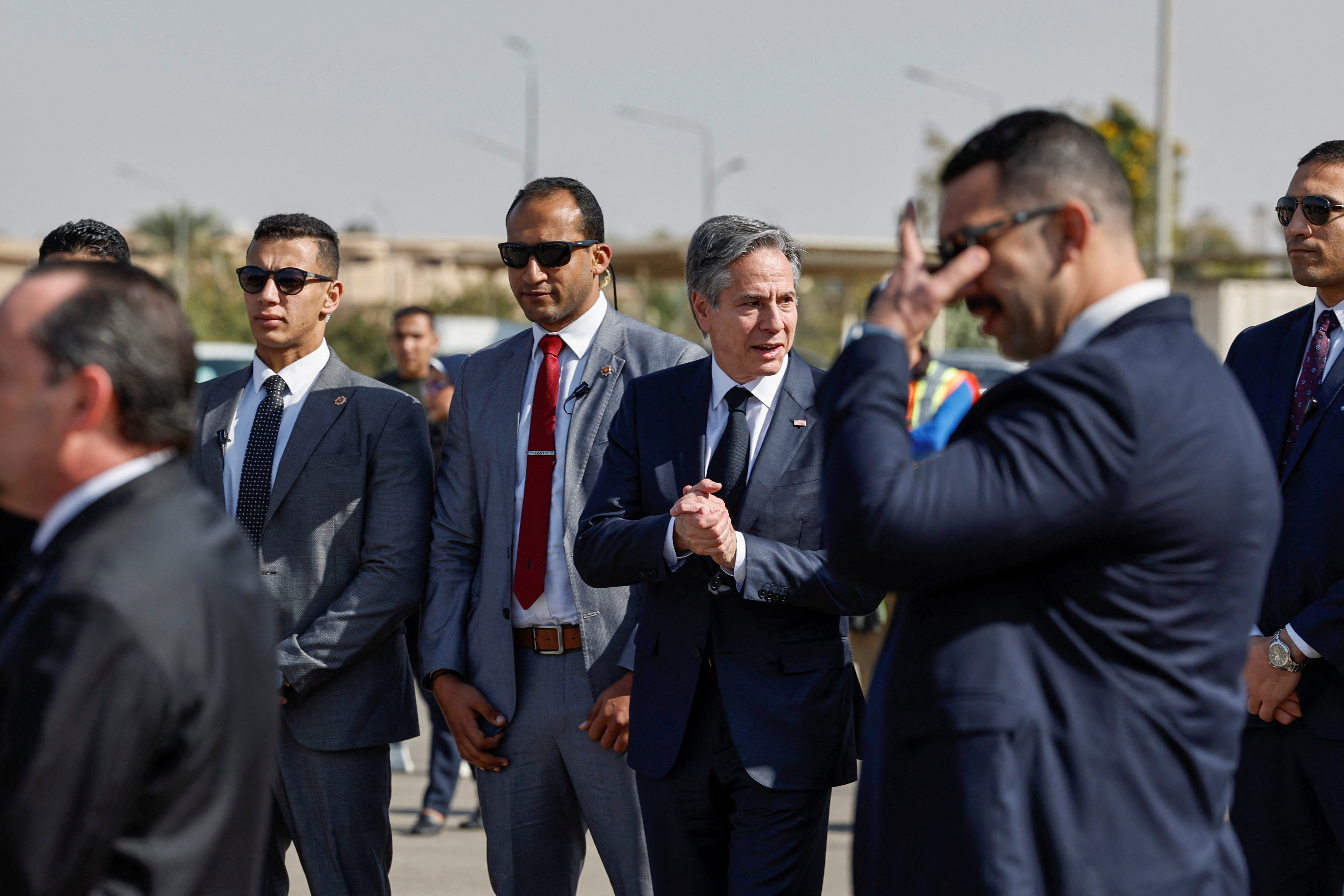 US Secretary of State Antony Blinken holds talks in Cairo during Mid East tour