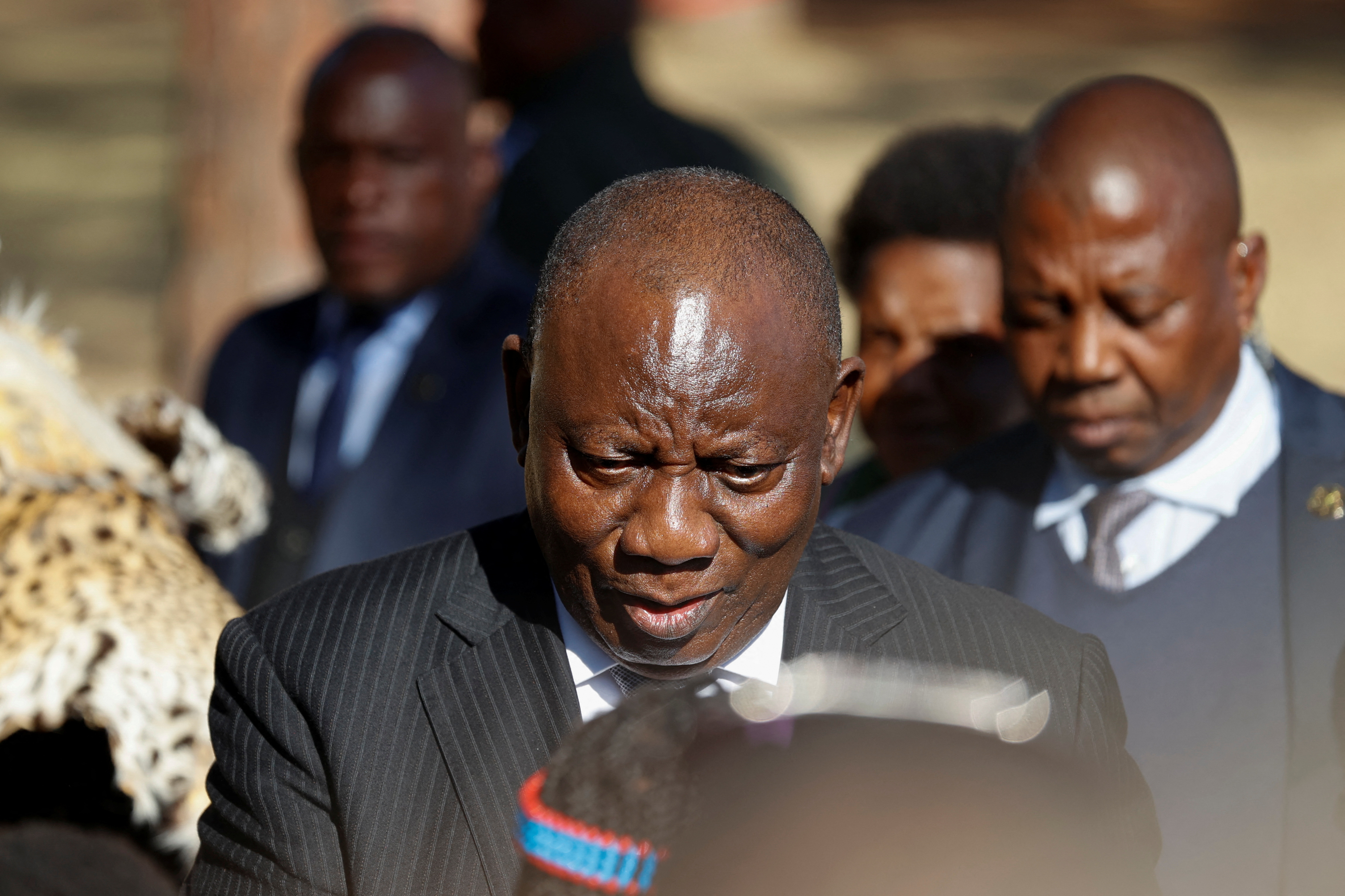 Inauguration of South Africa's president-elect Ramaphosa, in Pretoria