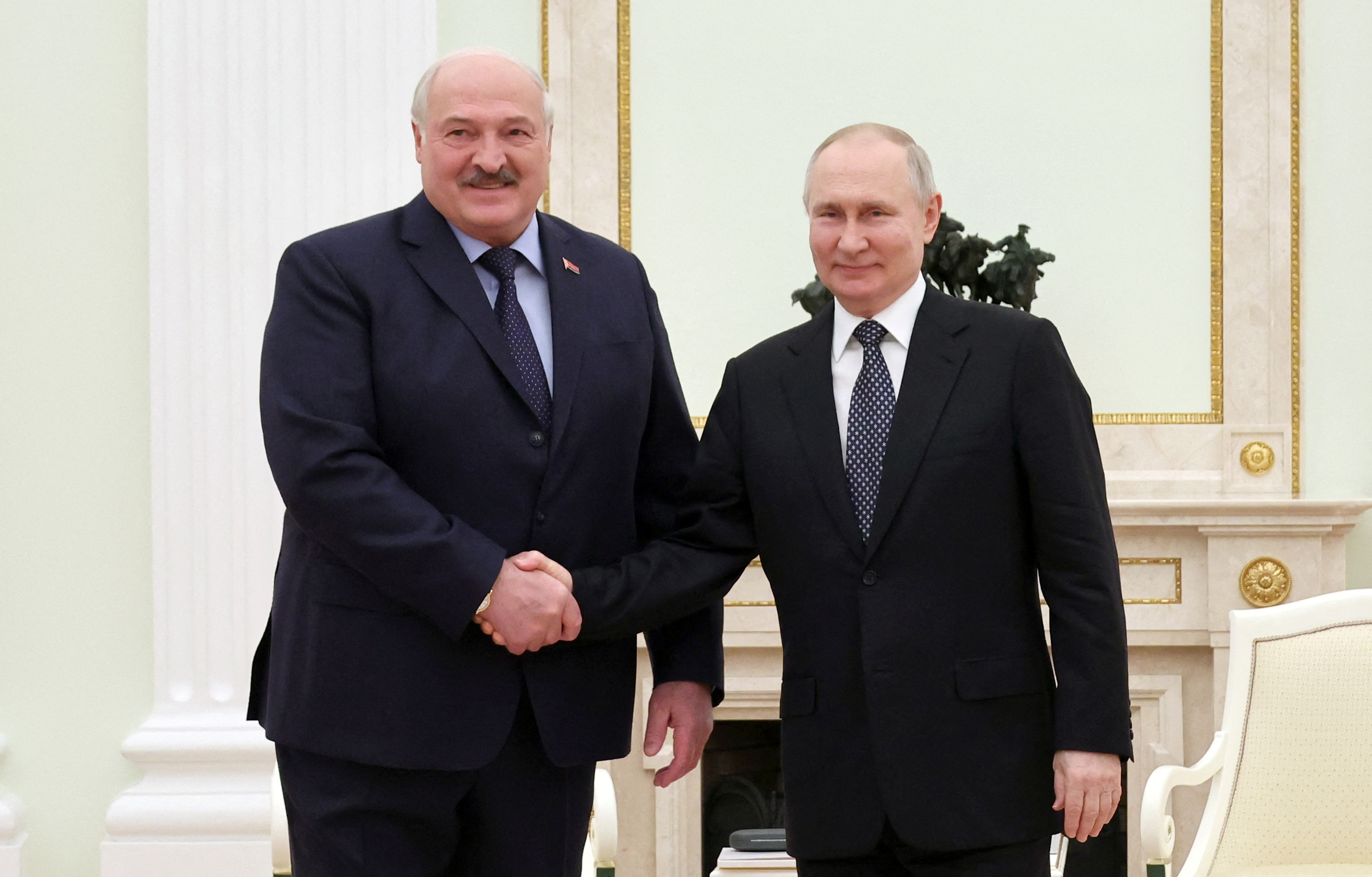 Putin opens talks with Belarus leader, no public mention of Ukraine ...