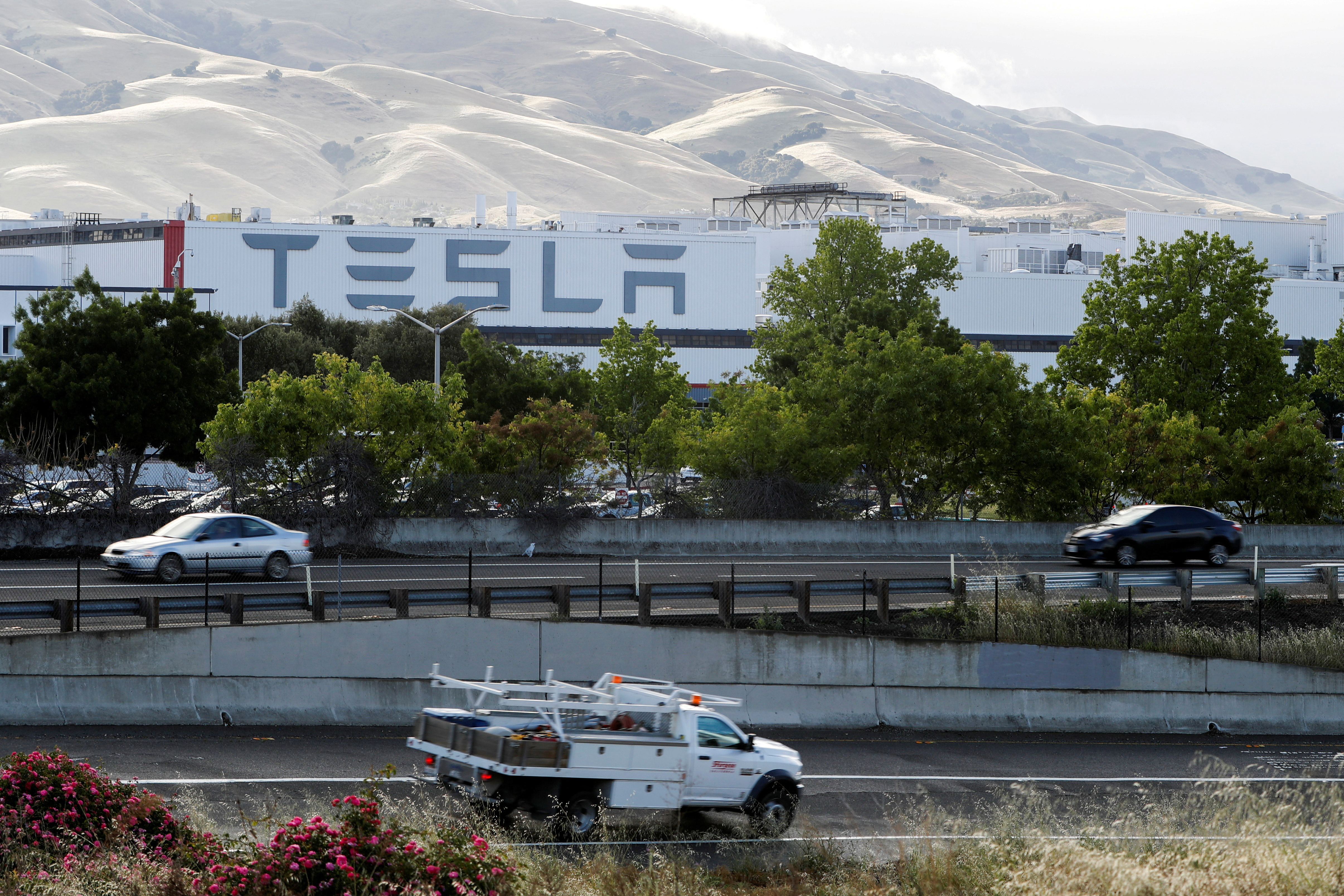 Tesla's primary vehicle factory in Fremont