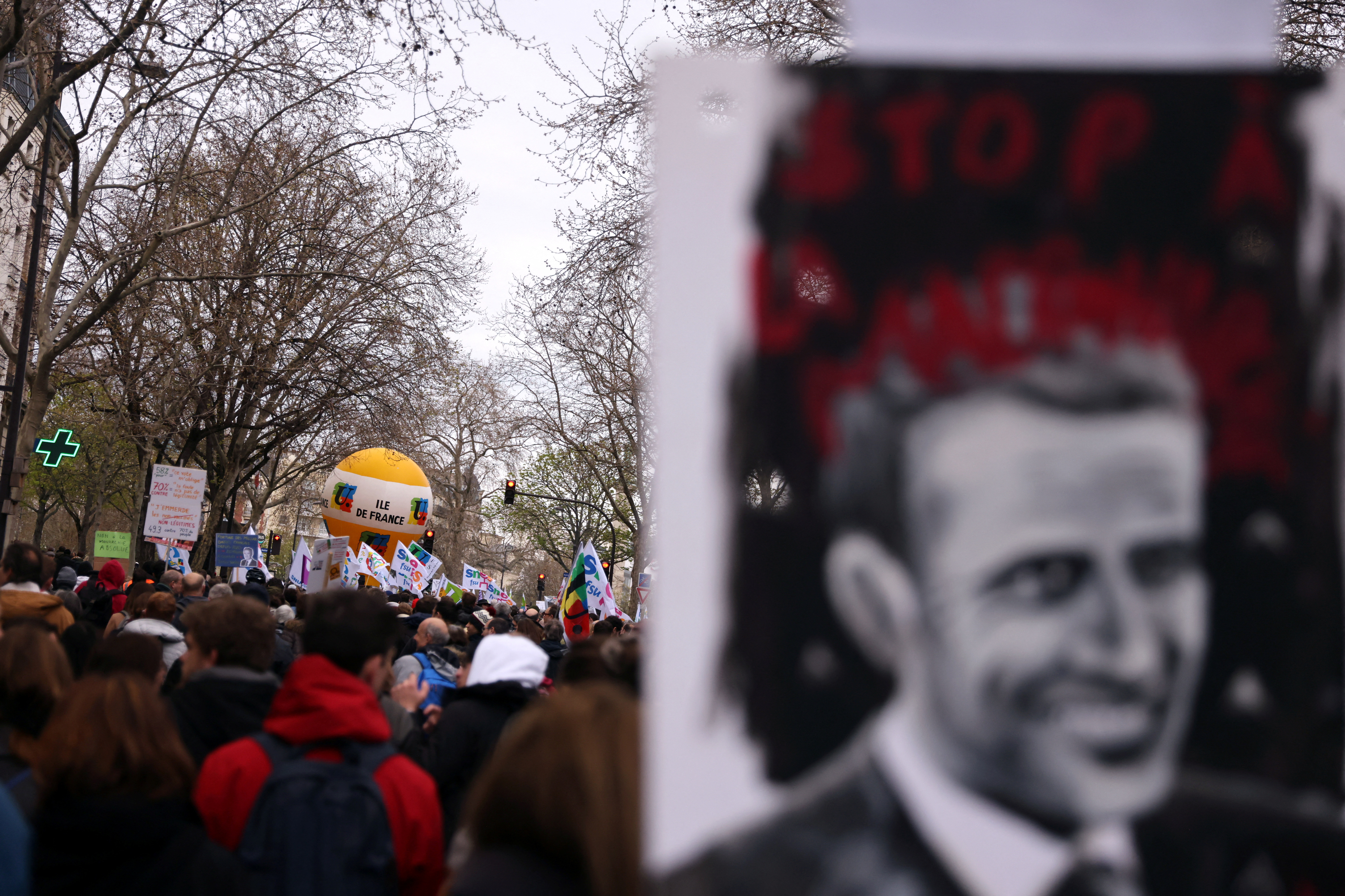 French protesters storm luxury group LVMH offices before pensions ruling, France