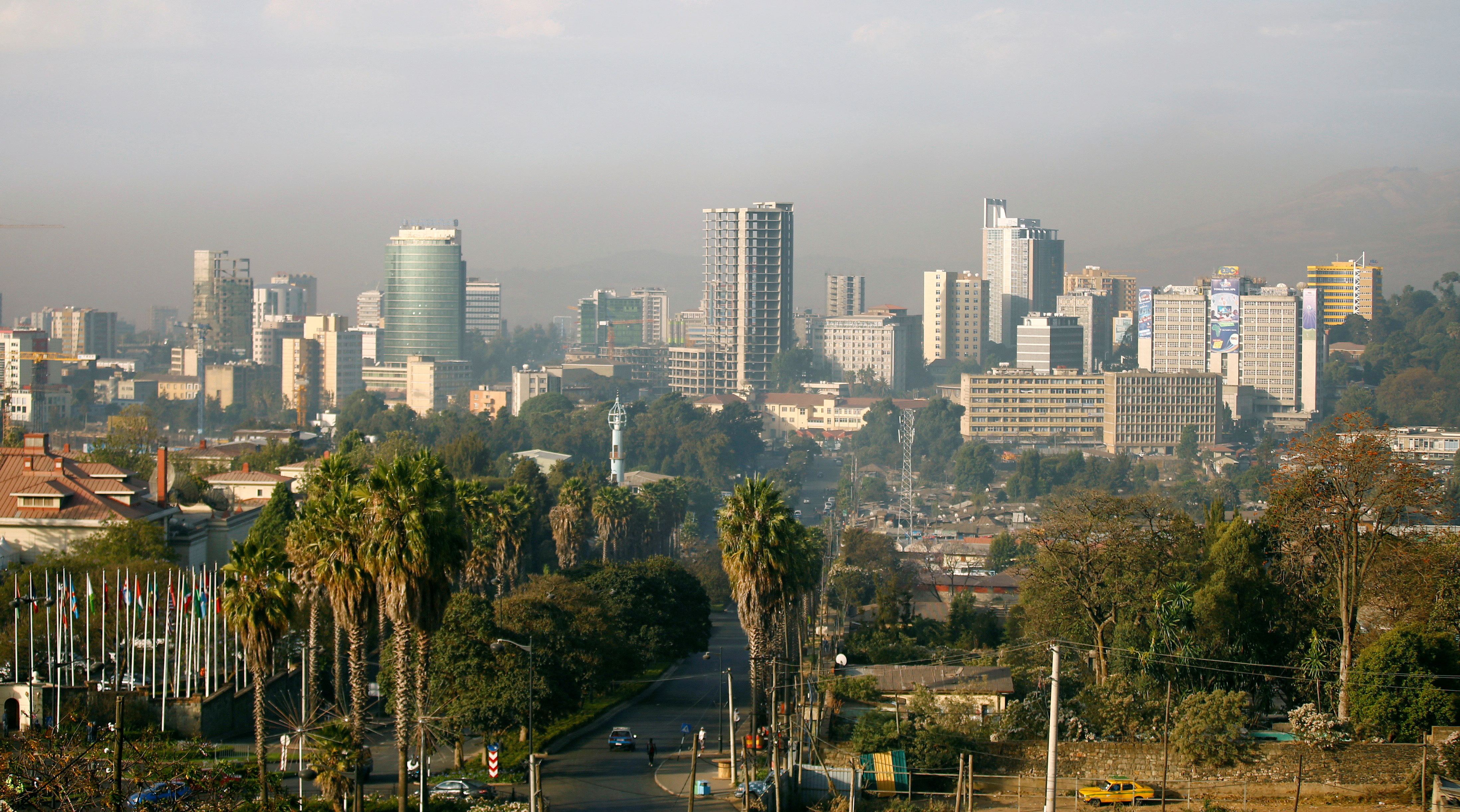 The skyline of Ethiopia's capital Addis Ababa.   REUTERS/Tiksa Negeri