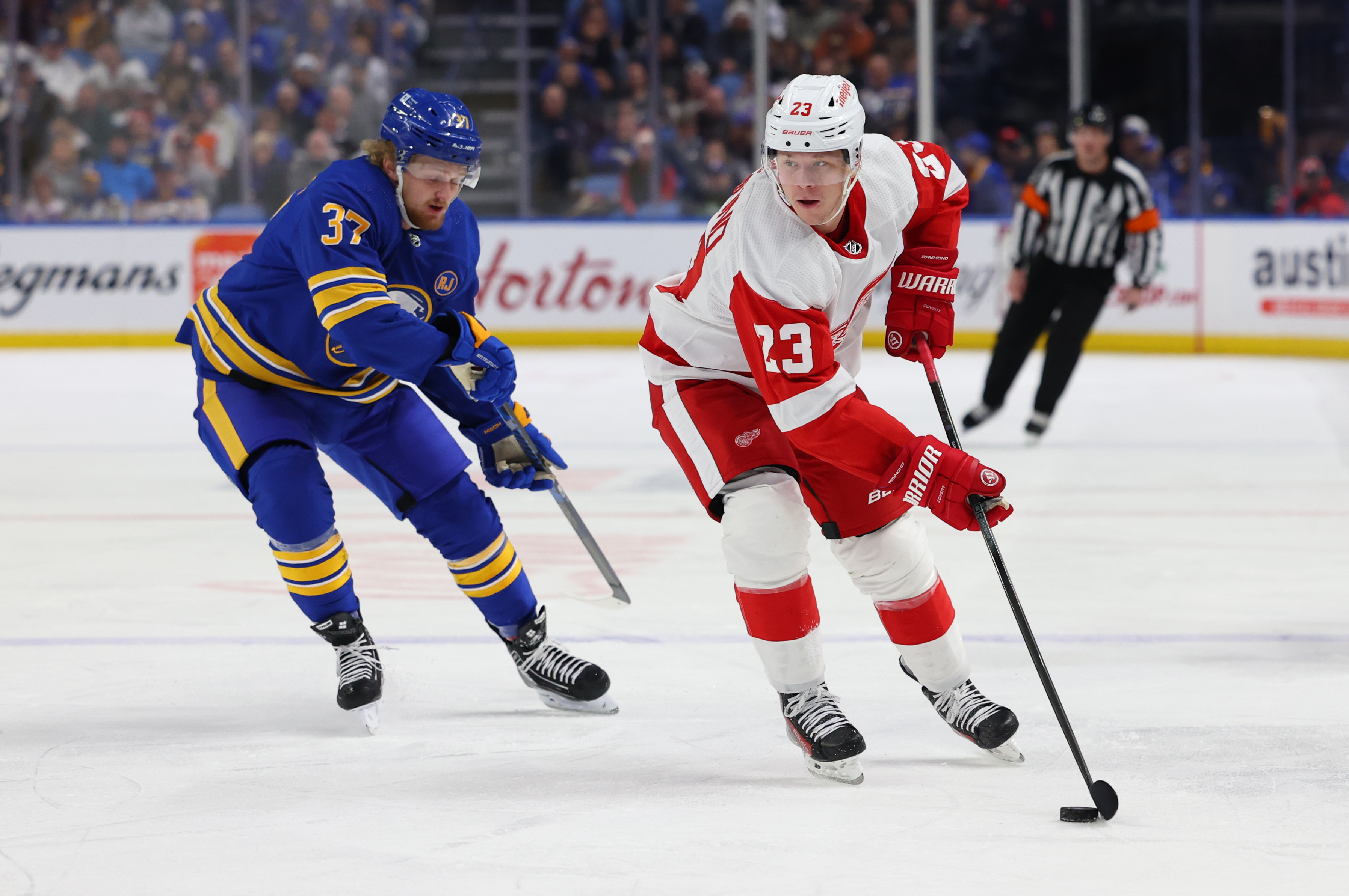 Red Wings Build Big Lead, Hang On To Beat Sabres | Reuters