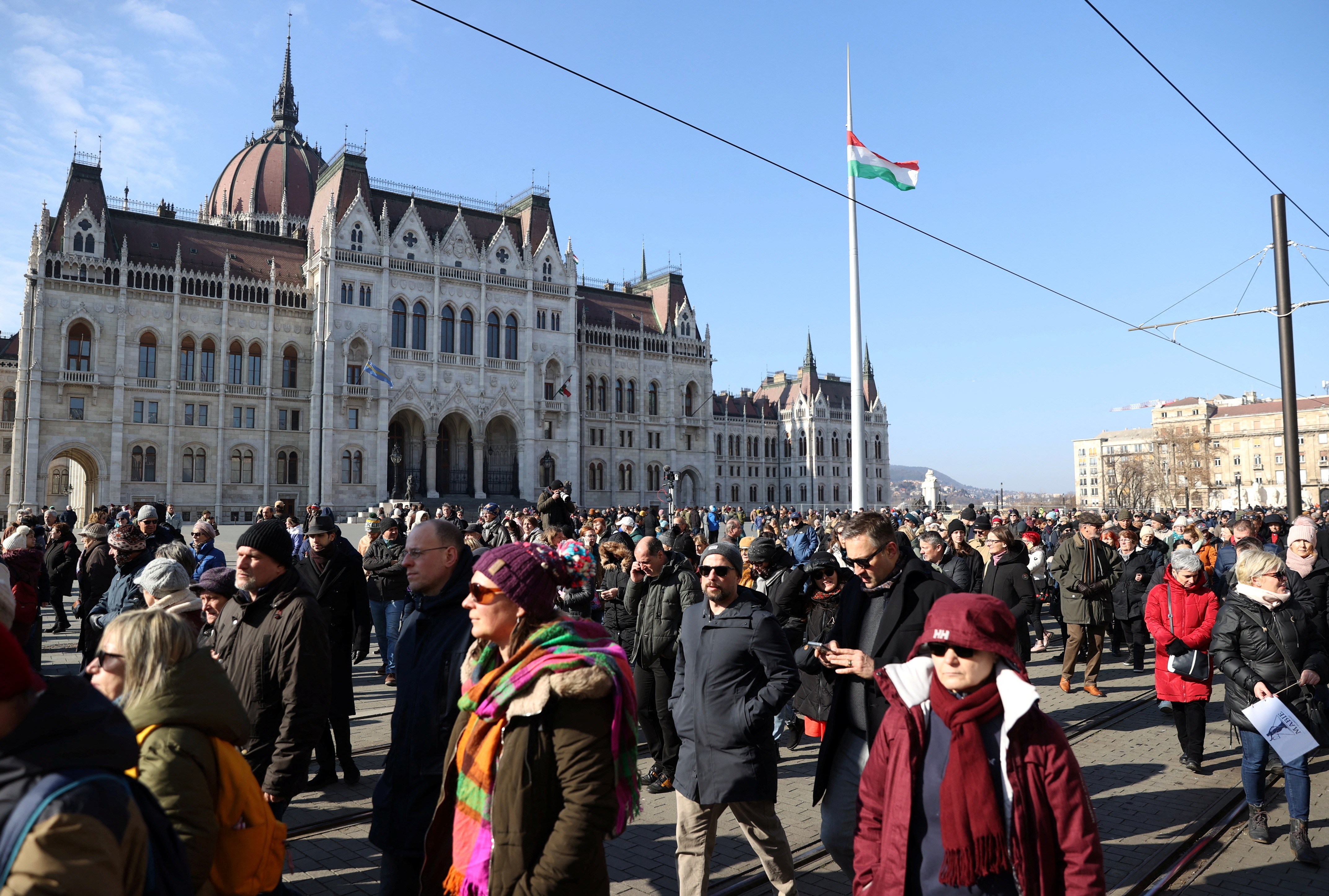 Budapest Legal Community Demonstrates for Judicial Independence