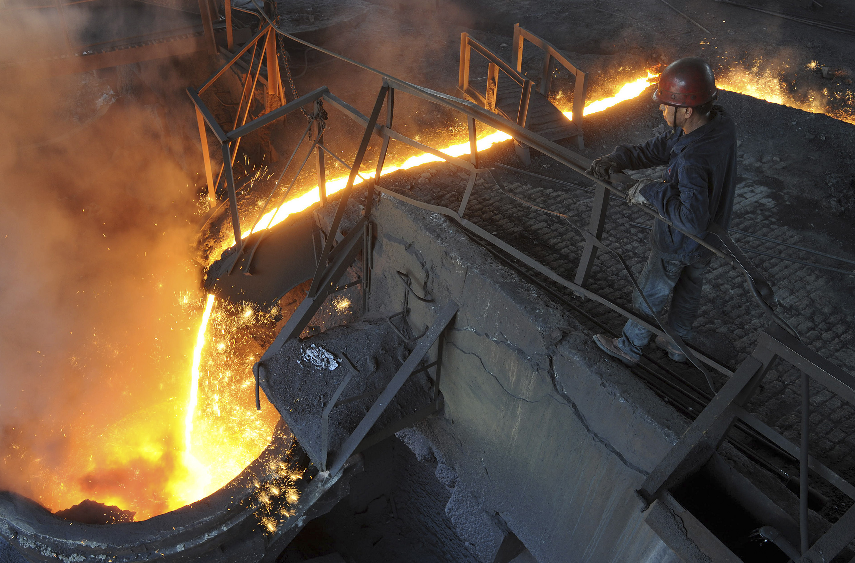 中国の粗鋼生産、3月は前年比－7.8％　需要低迷で減産