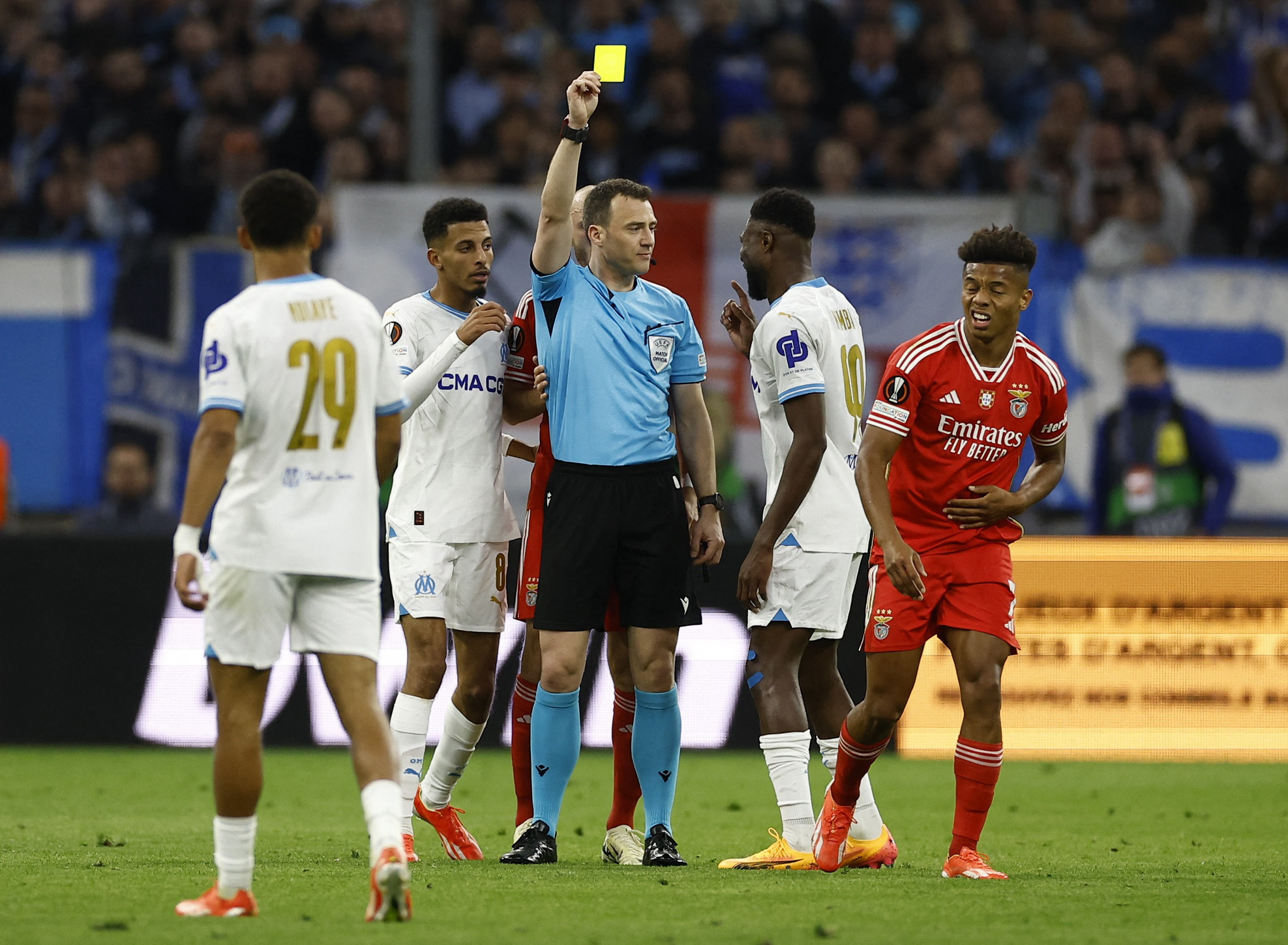 Marseille edge Benfica on penalties to reach Europa League semi-finals |  Reuters