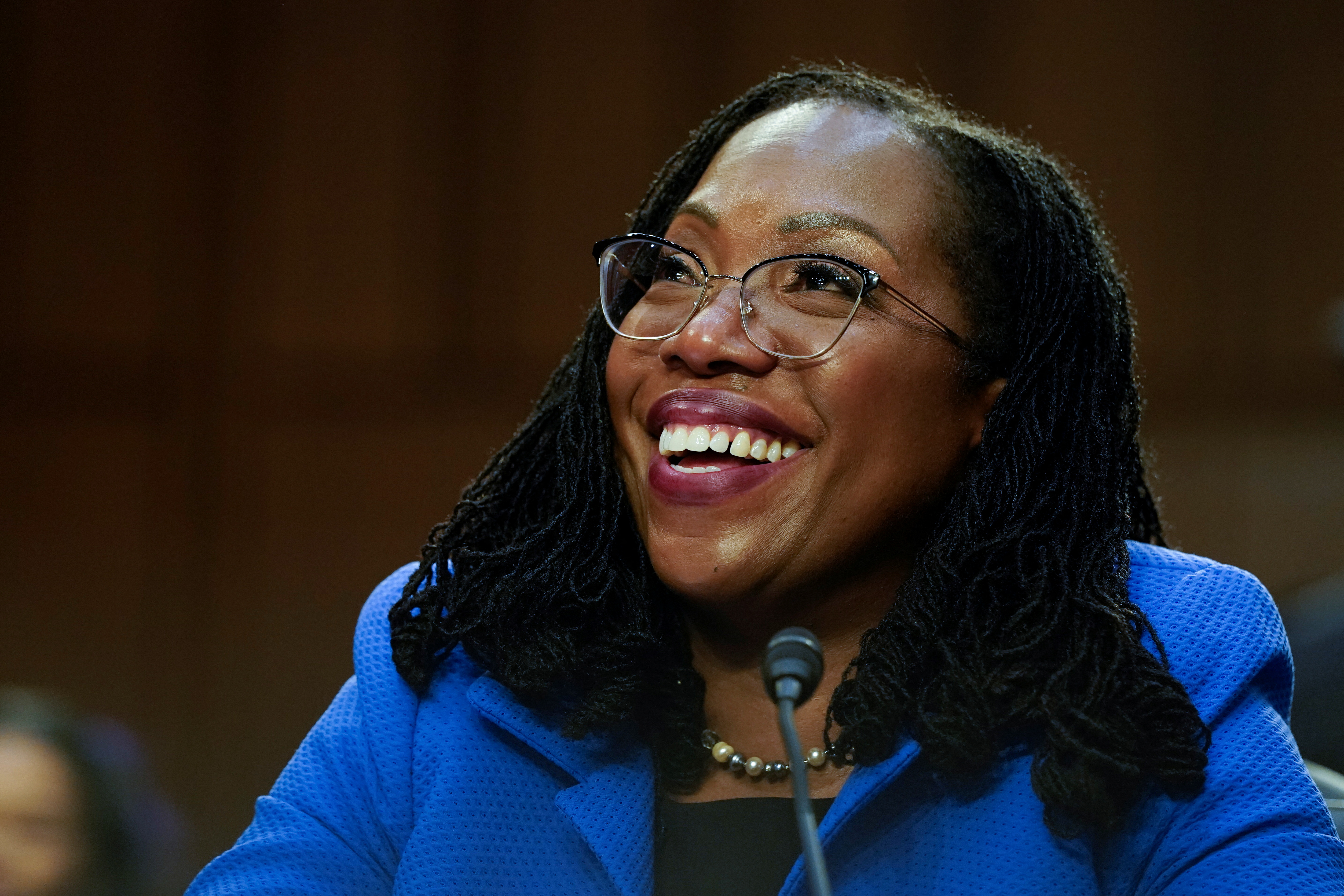 U.S. Senate Judiciary Committee holds hearing on Judge Ketanji Brown Jackson's nomination to the Supreme Court on Capitol Hill in Washington