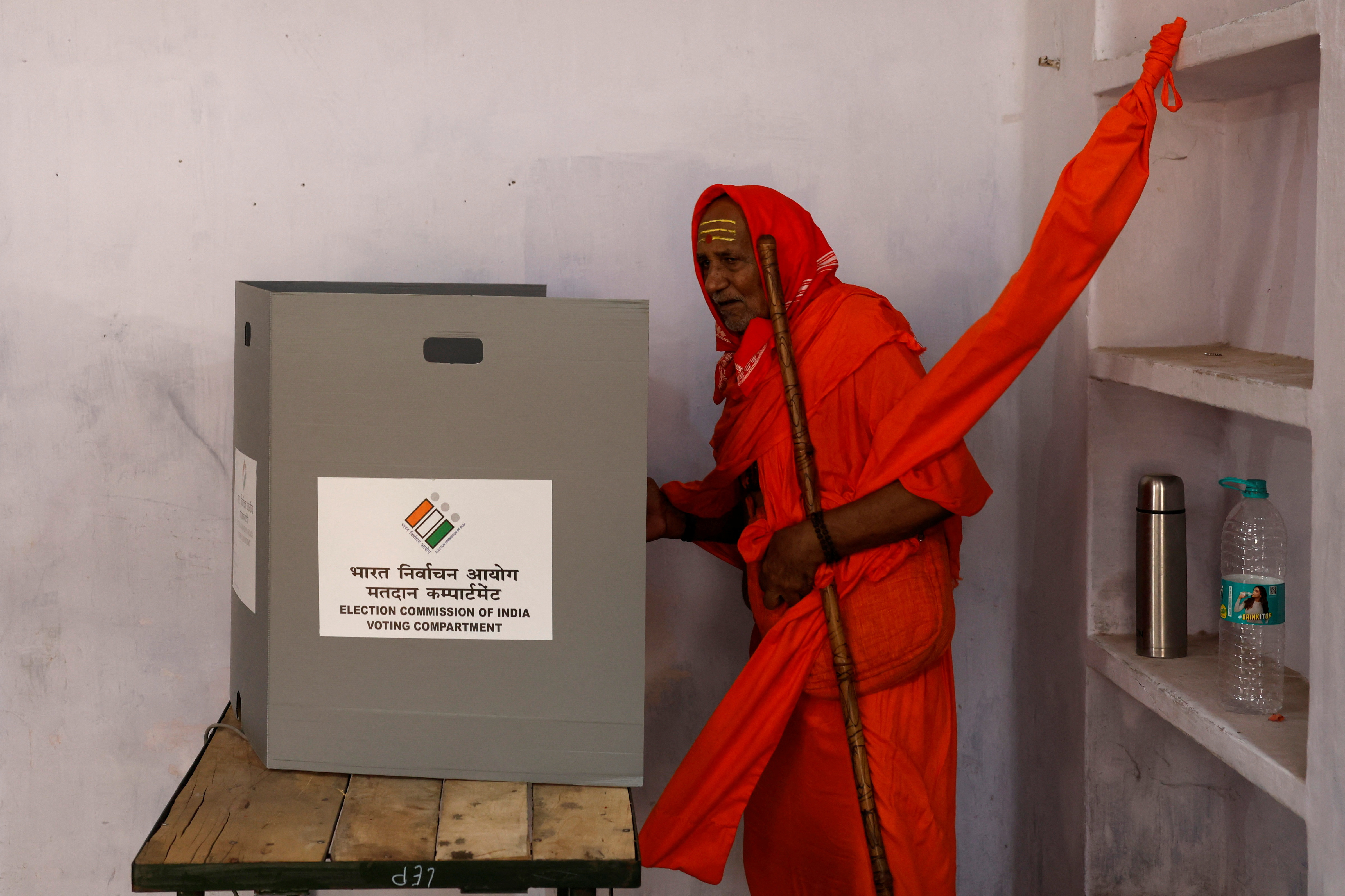 Voting in the seventh and last phase of India's general election