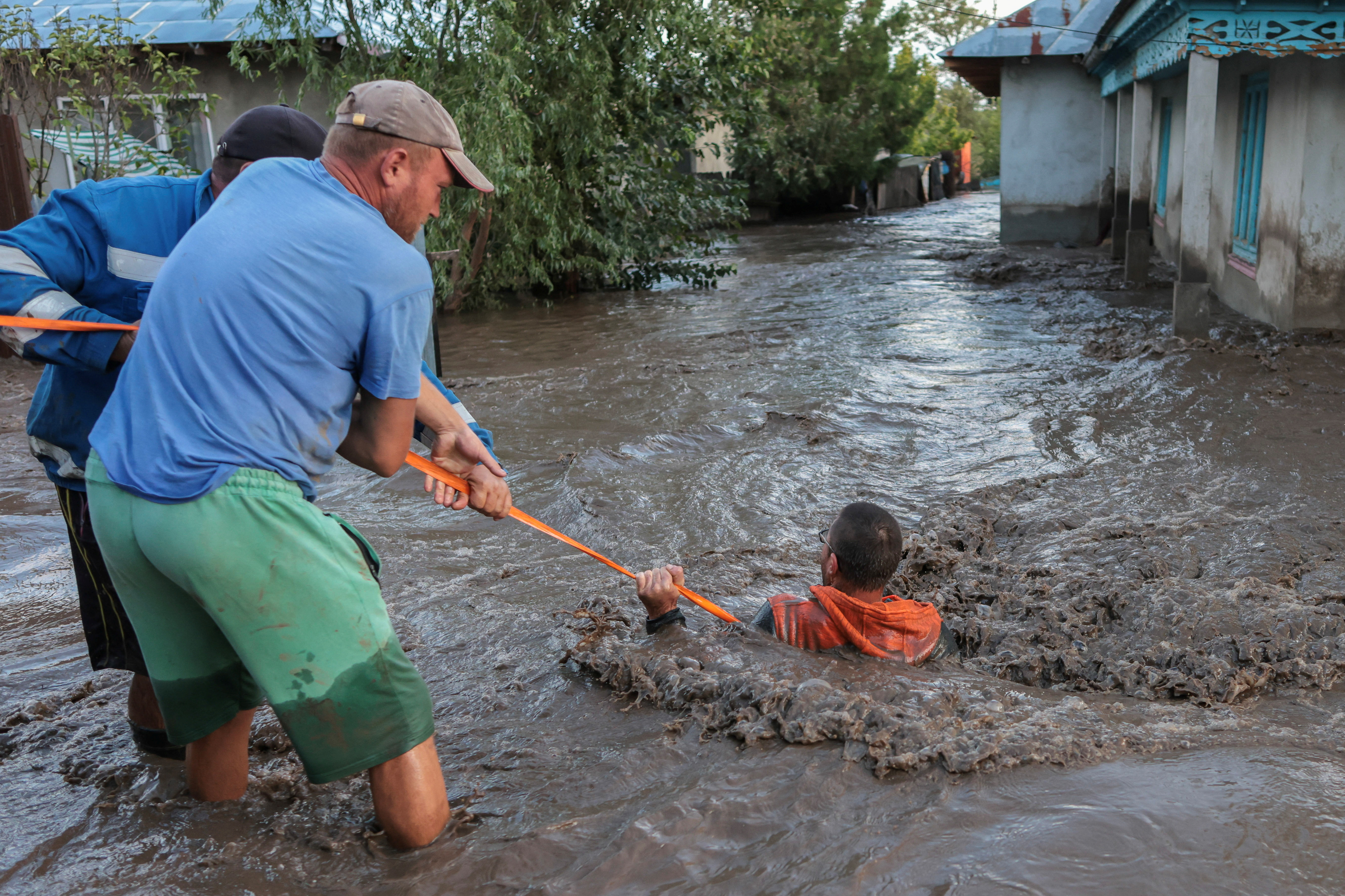 Floods hit Galati county in Romania