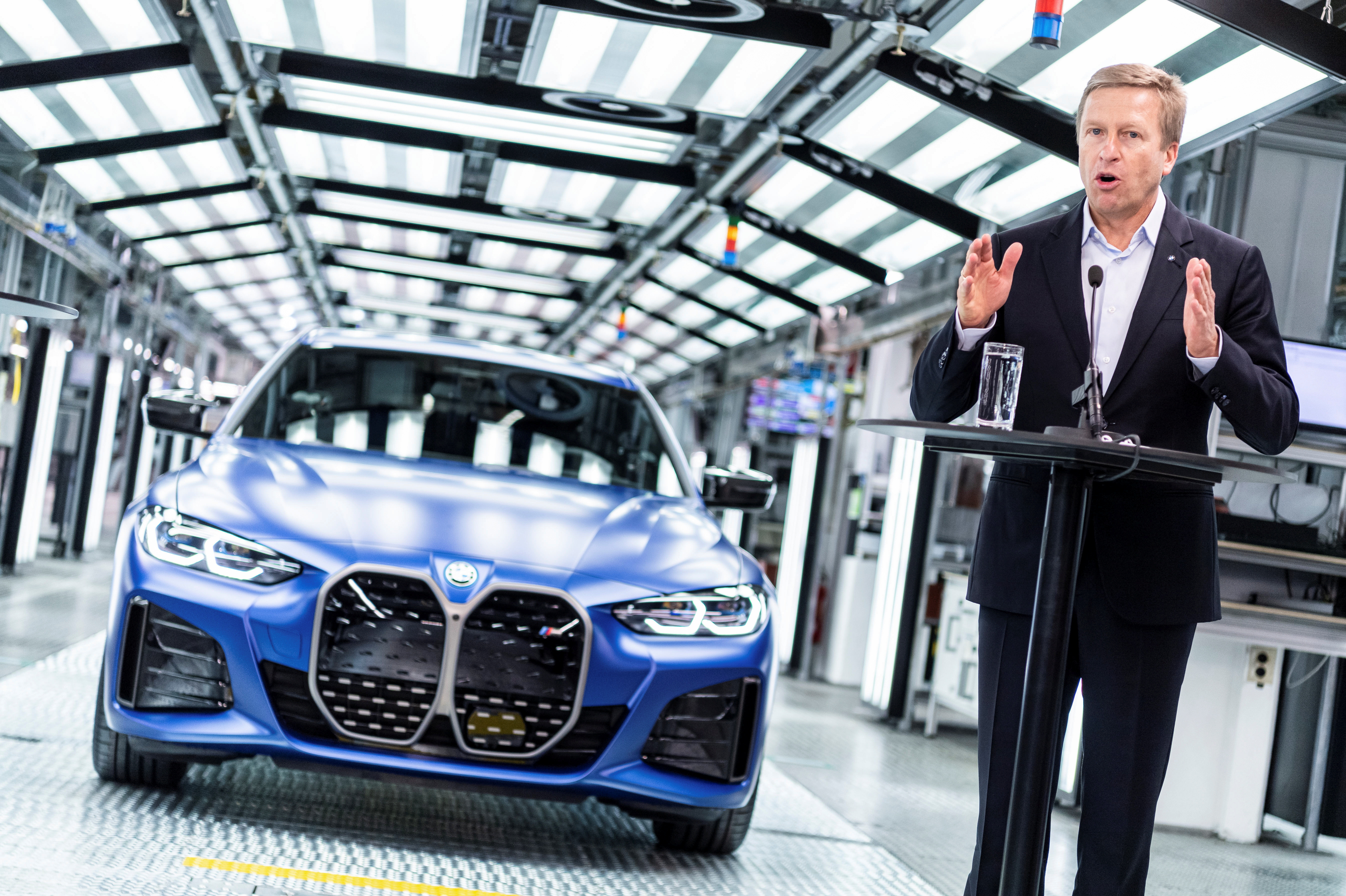 German Economic and Climate Protection Minister Habeck at BMW in Munich